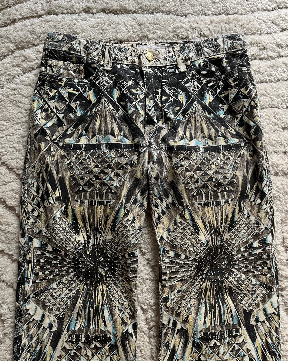 Roberto Cavalli Logical 钻石王朝长裤 (S)