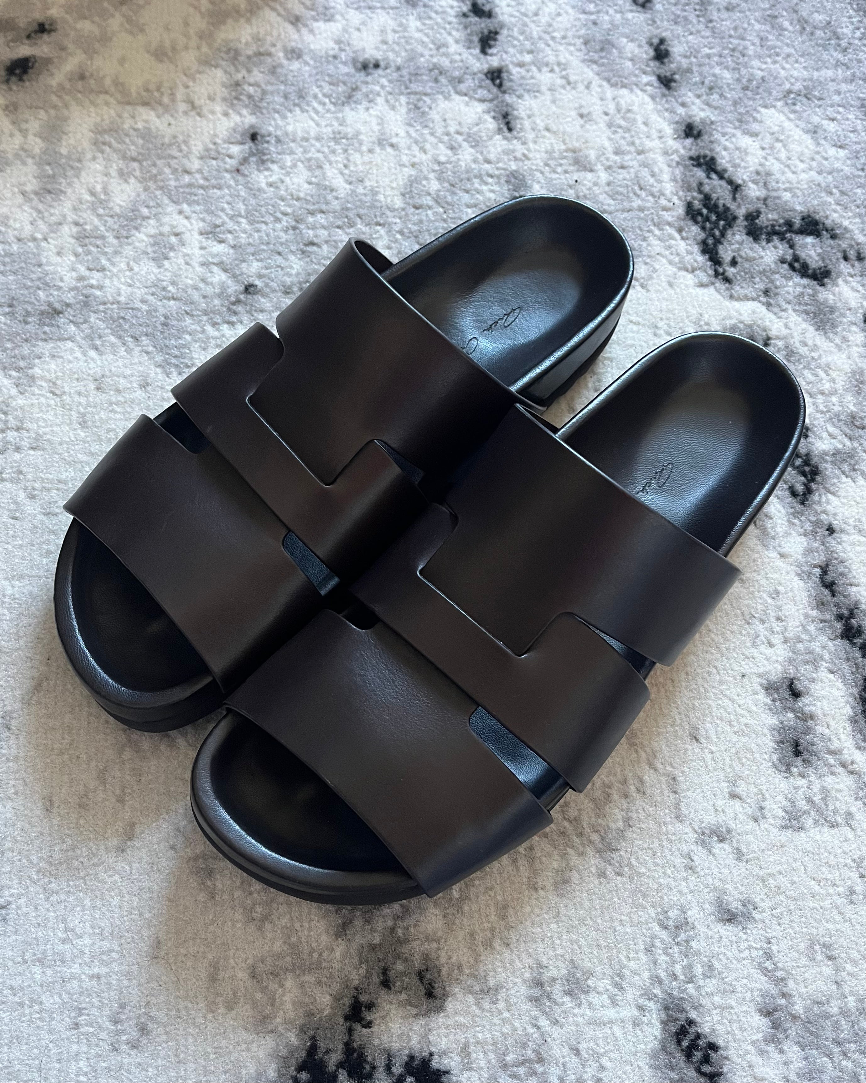 Rick Owens Bronze Lazarus Granola Sandals (42eu/8,5us)