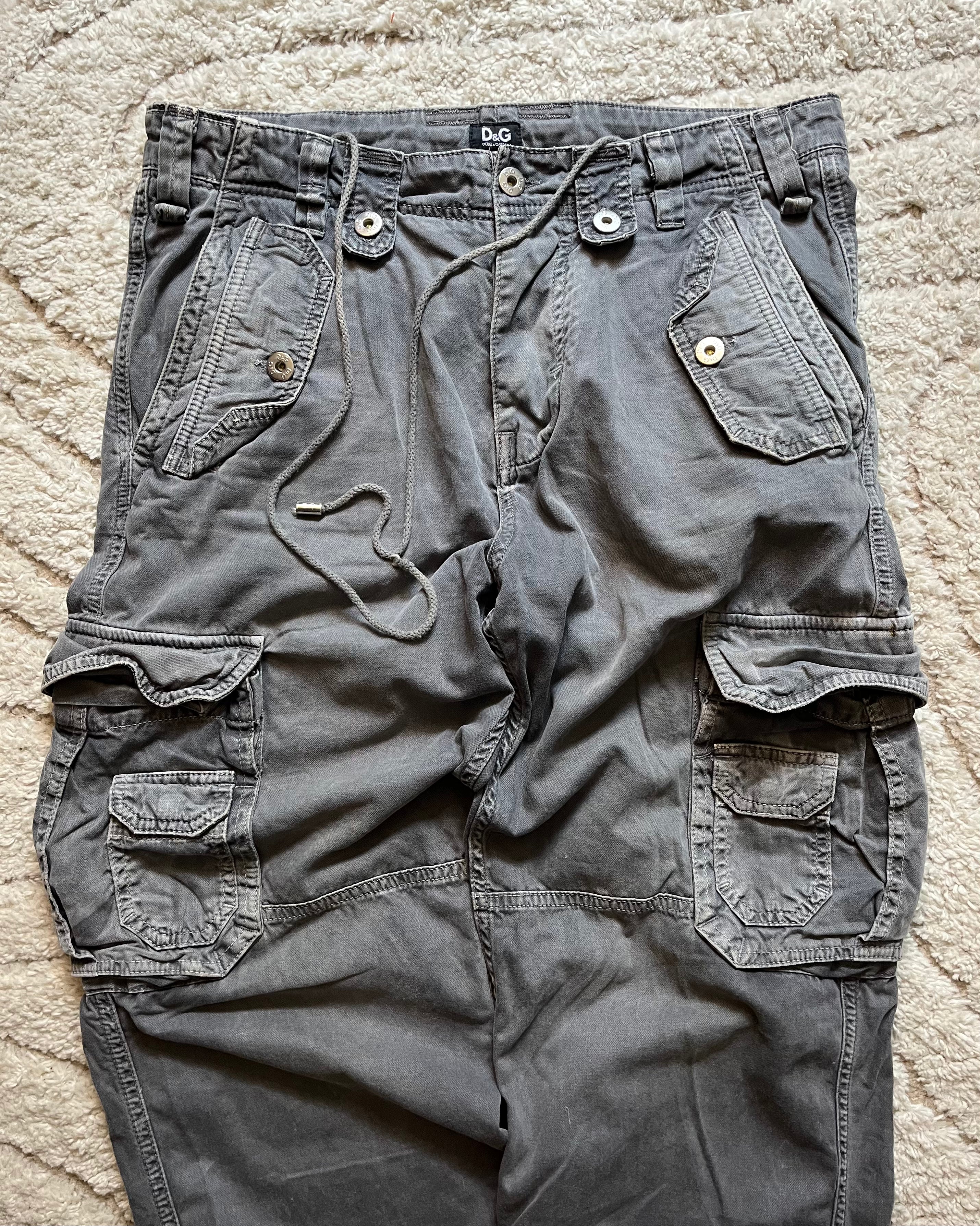 AW04 Dolce & Gabbana Archive Cargo Pants (M)
