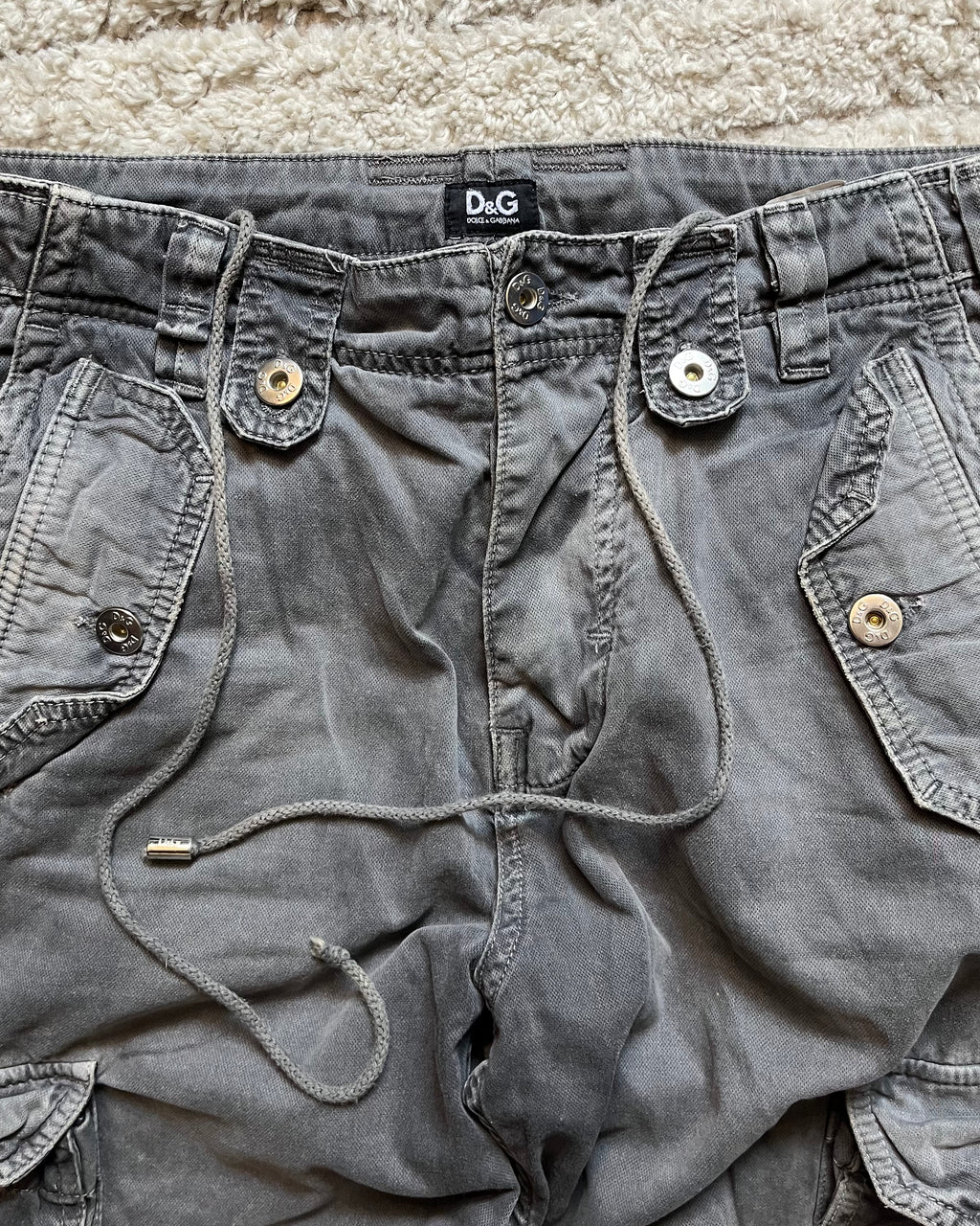 AW04 Dolce & Gabbana Archive Cargo Pants (M)