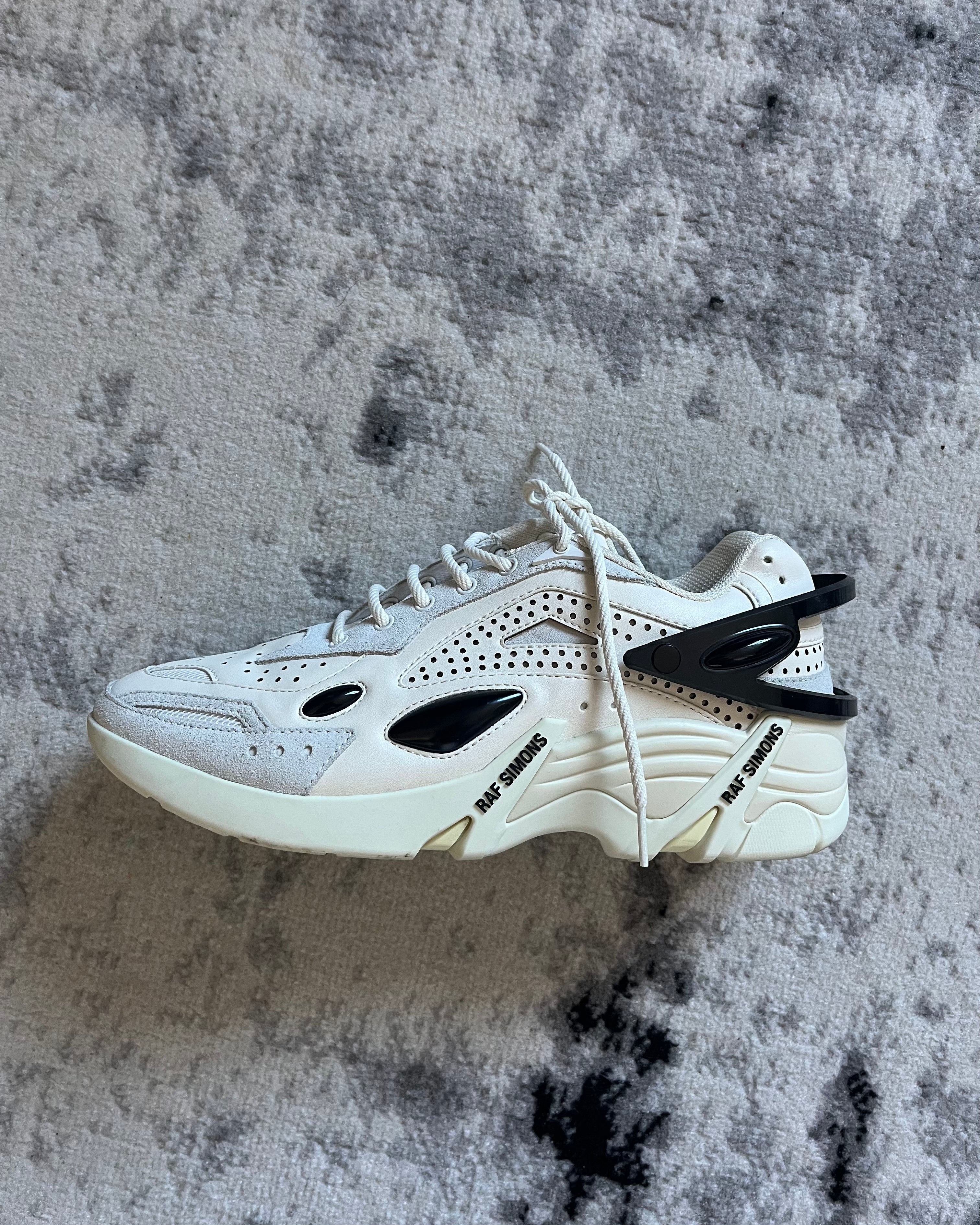 AW21 Raf Simons Cyclon-21 White Suede Shoes (42eu/8,5us)