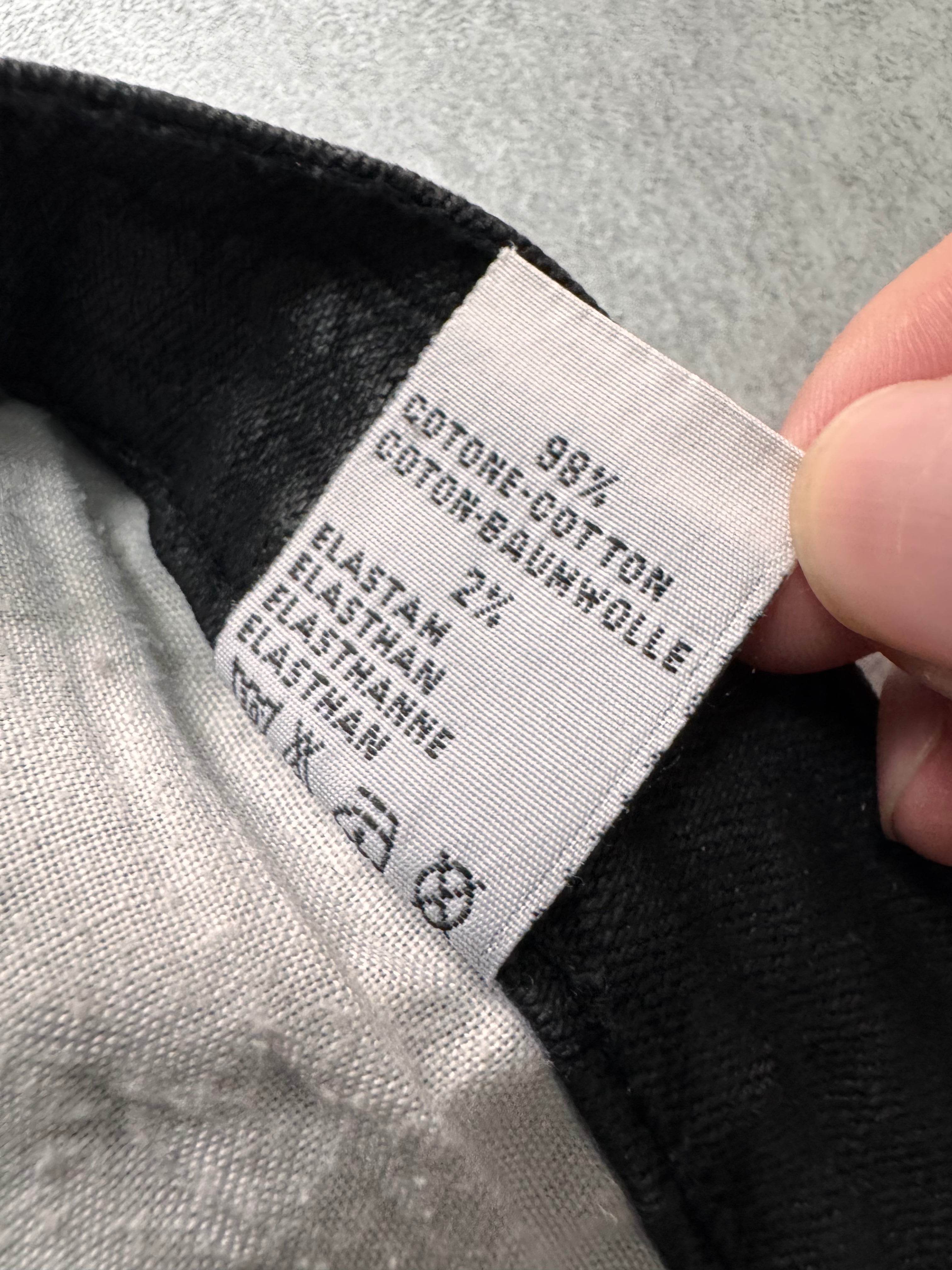 2000s Roberto Cavalli Crocodile Skin Effect Obscur Black Pants