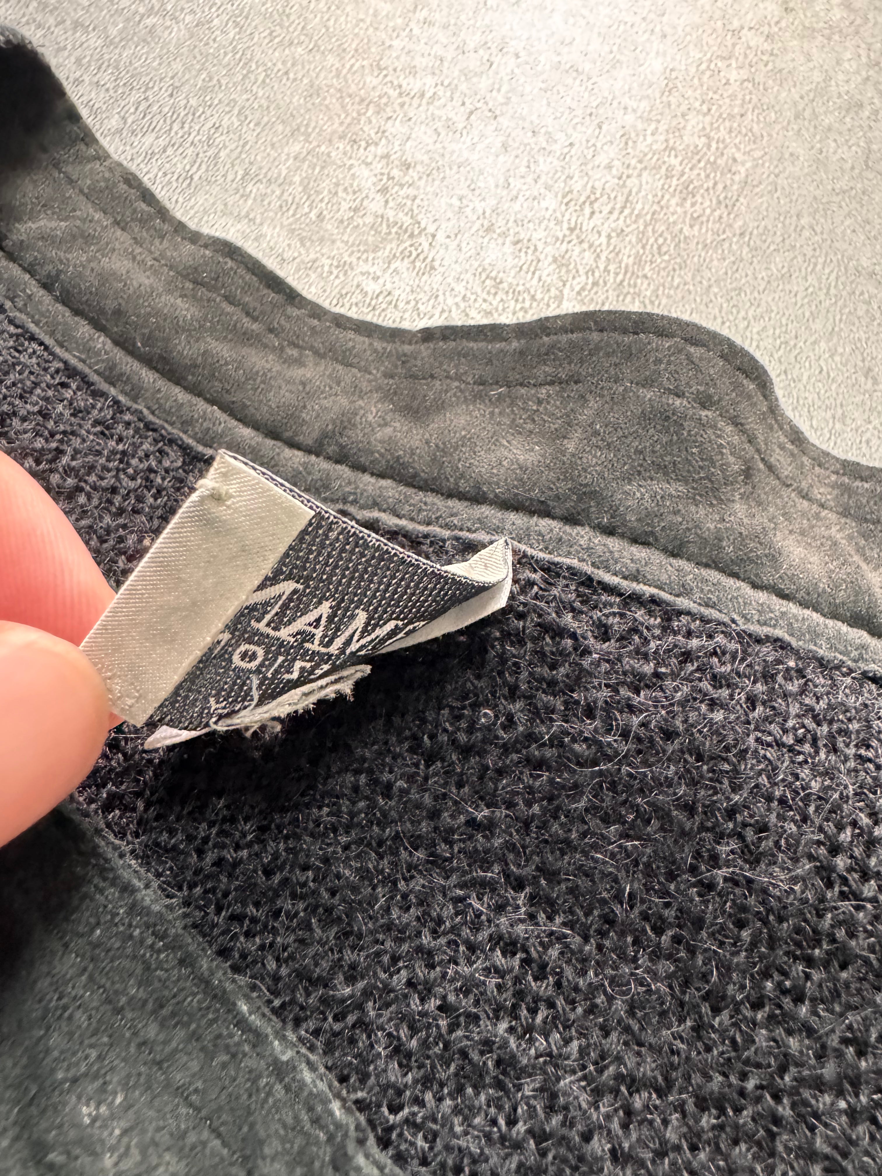 1990s Armani Collezioni Black Black Italian Mohair Cardigan