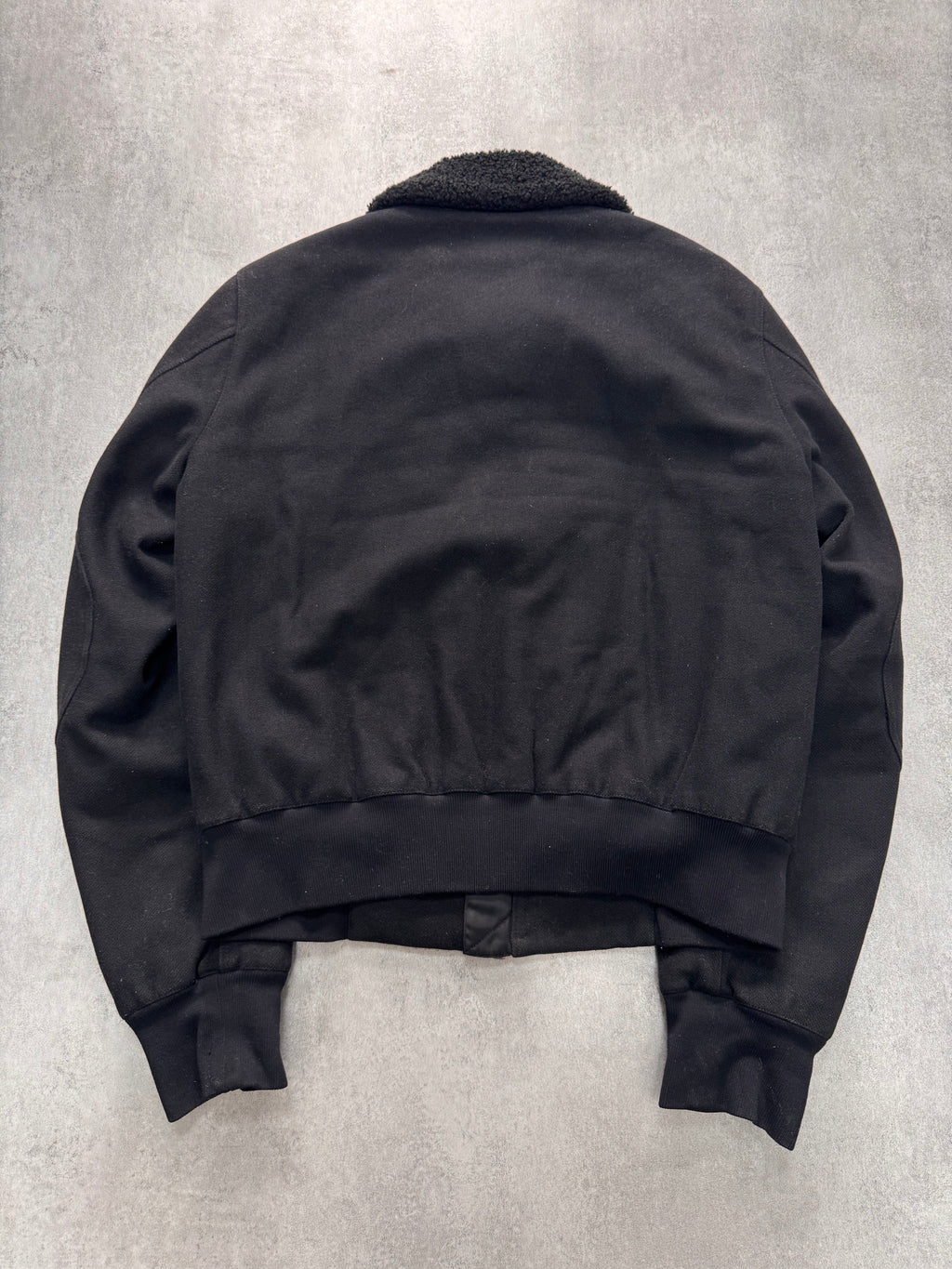 2000s Prada Black Aviator Cozy Bomber Jacket – Dolce Vita Hub