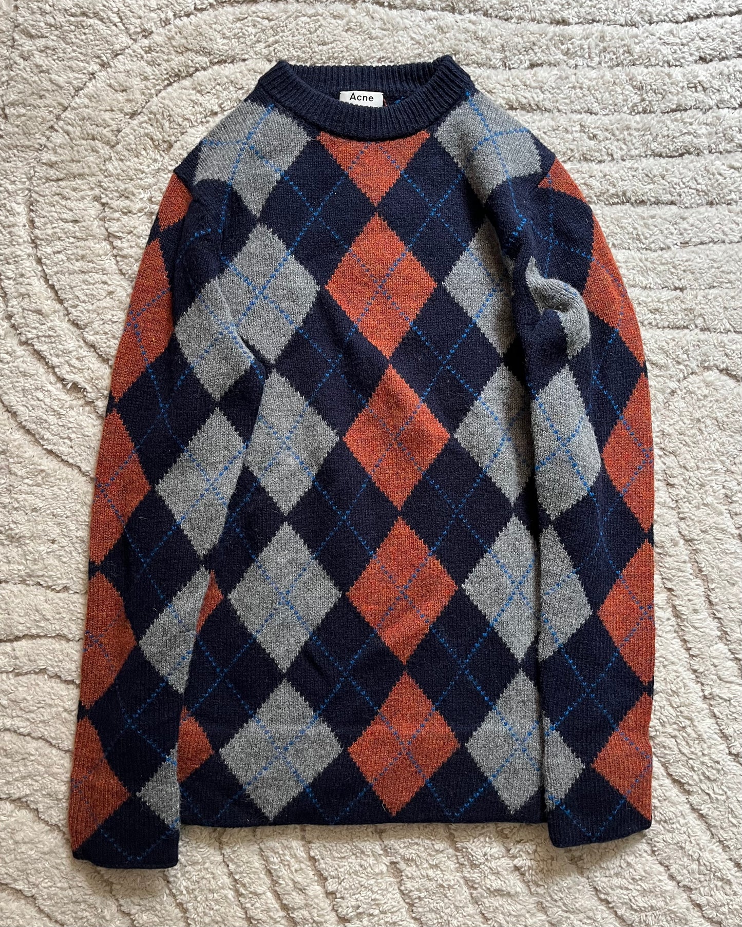 Acne studios fair isle 2025 sweater