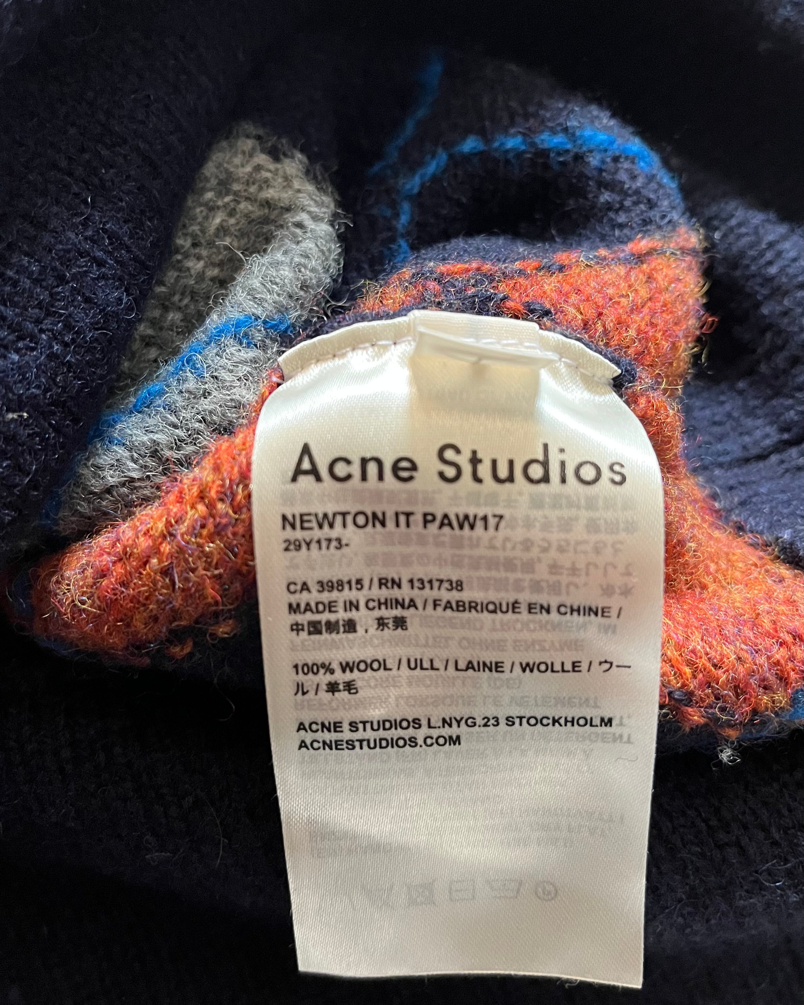AW17 Acne Studios Jacquard Sweat (L)