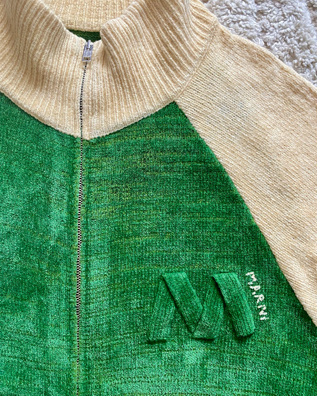 マルニ ジップアップ グリーン ライト クラシック (L)