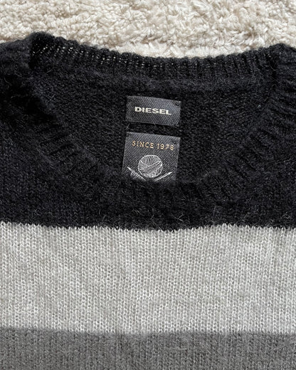 Archive Diesel Jailed stripped knitwear (M)