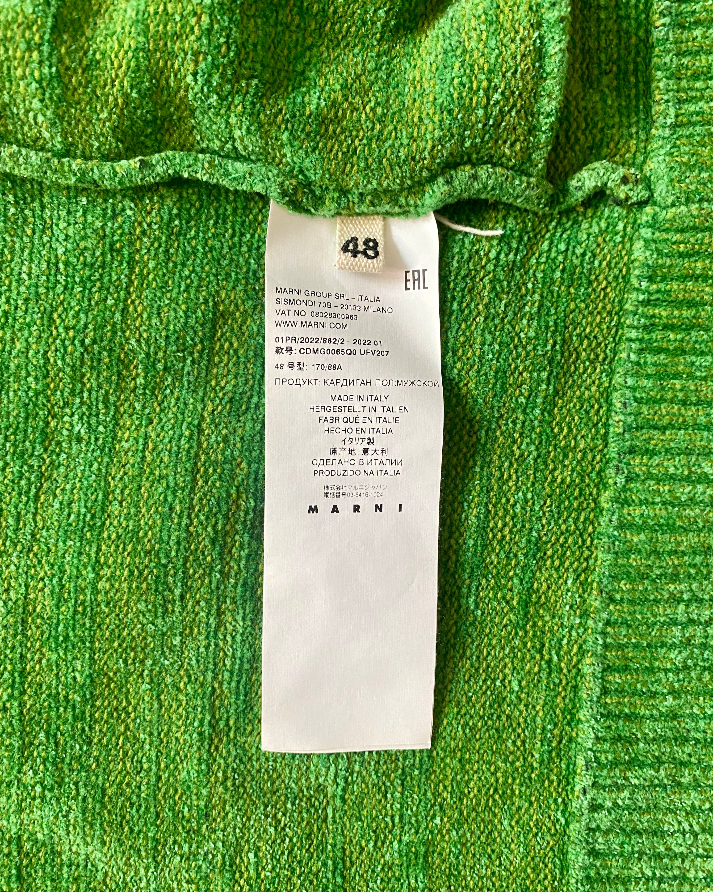 マルニ ジップアップ グリーン ライト クラシック (L)