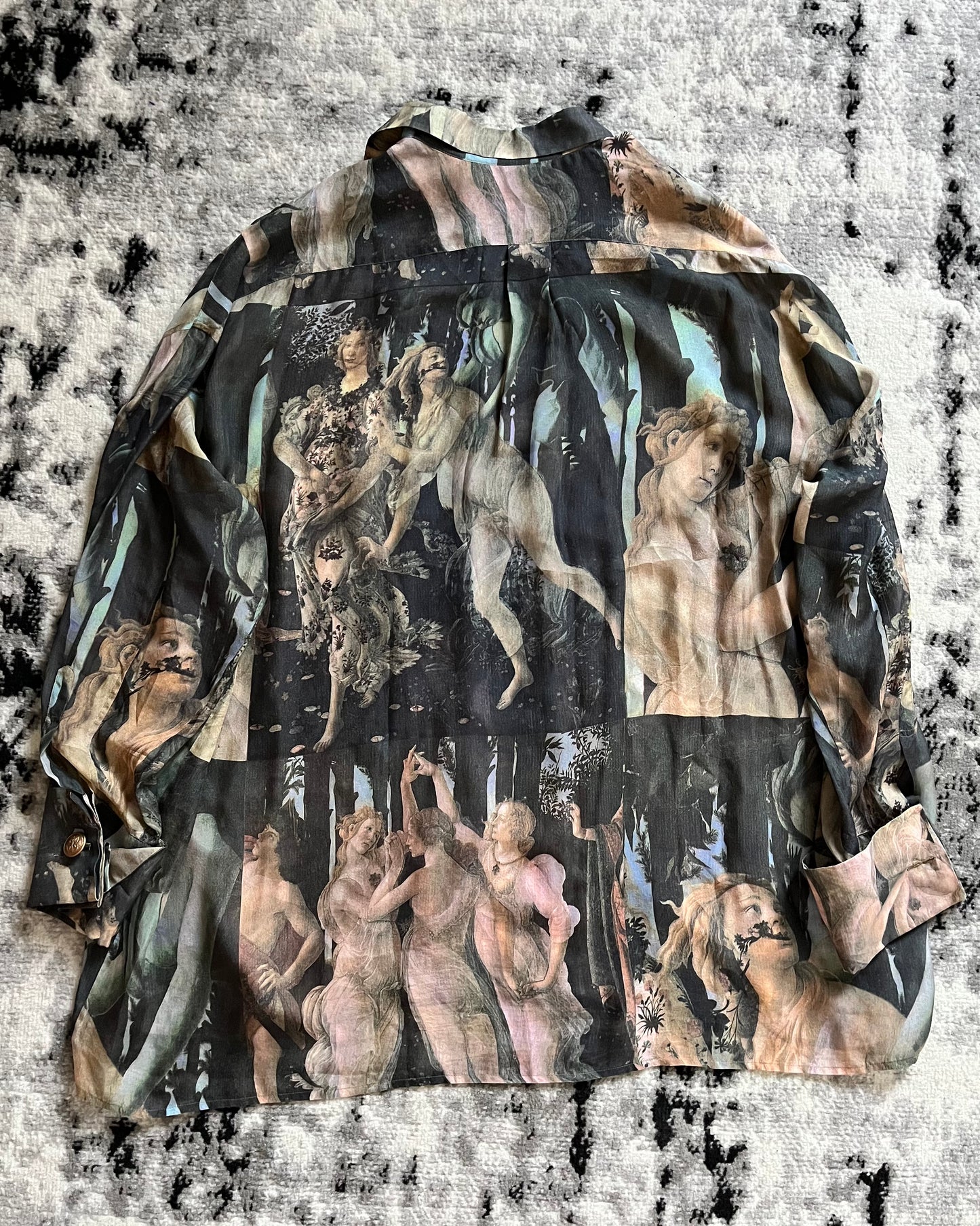 FW96 Dolce & Gabbana Renaissance Silk Shirt (XL)