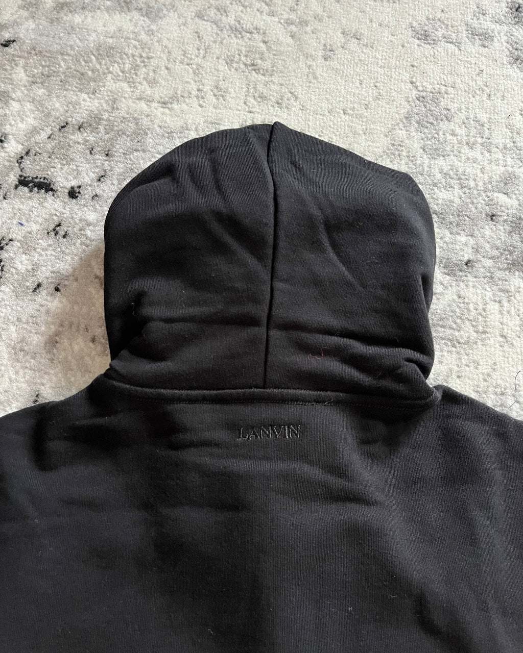 Lanvin Logo Printed Planet Hoodie