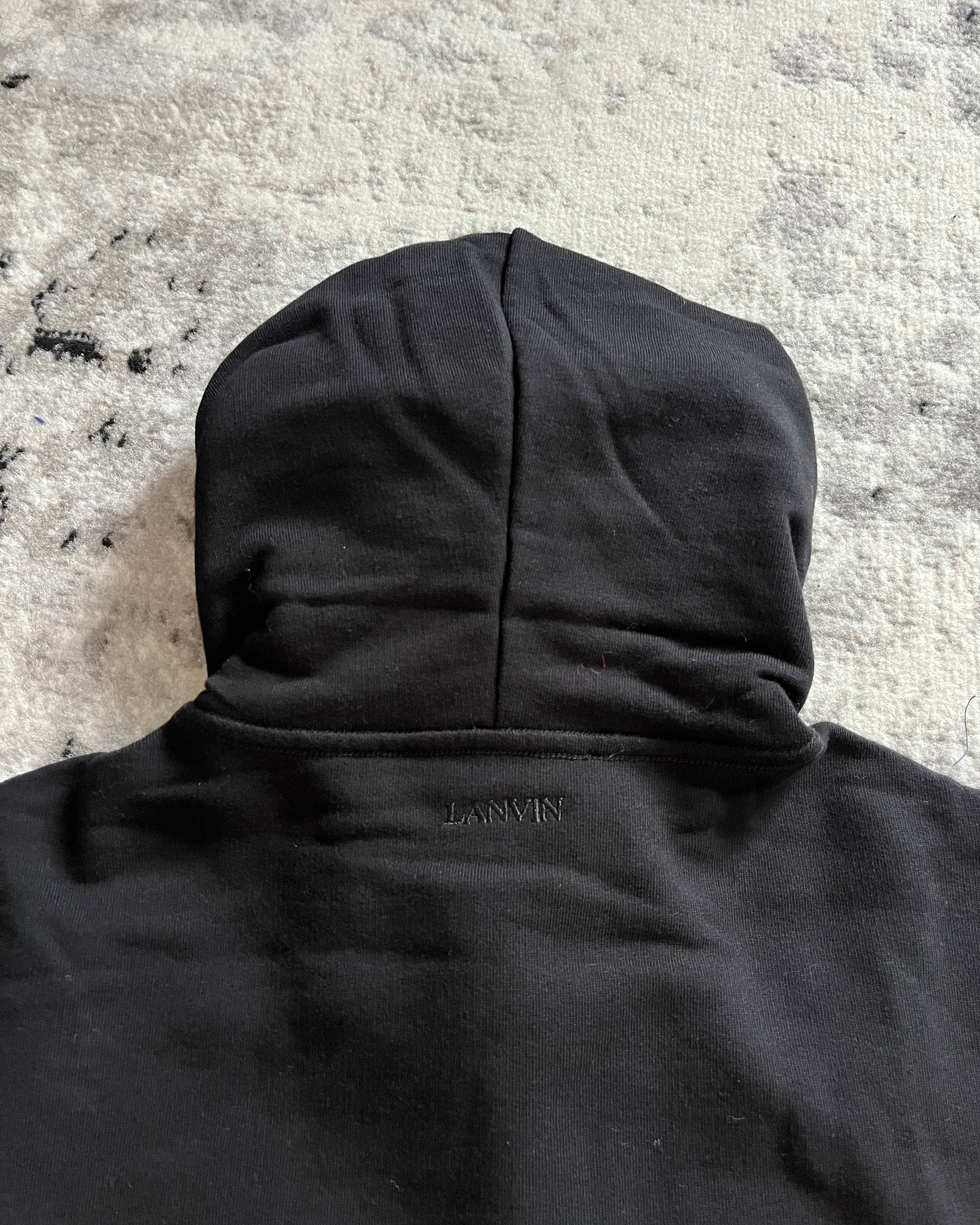 Lanvin Logo Printed Planet Hoodie