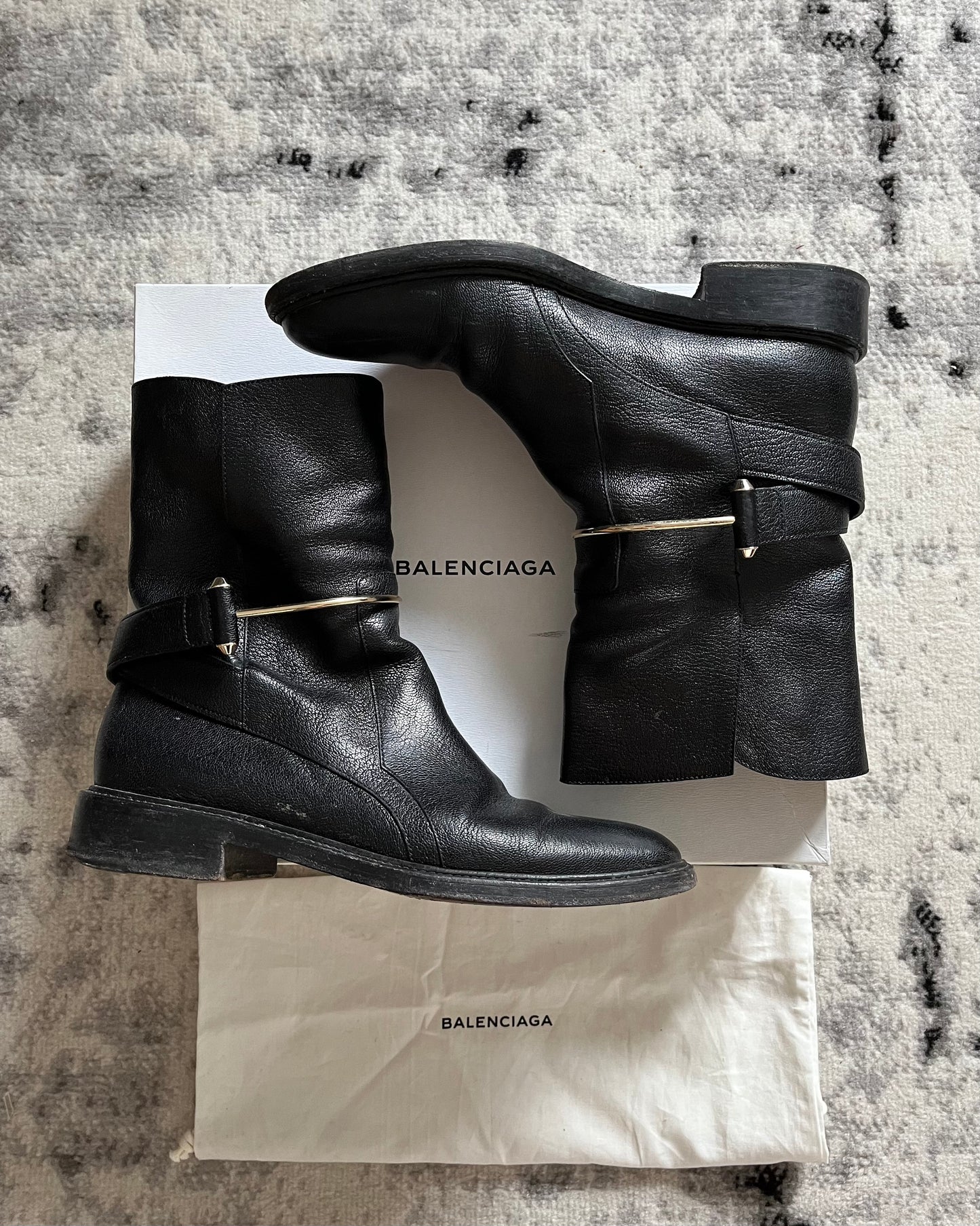 Balenciaga 黑色优雅靴子 (41eu/8us)