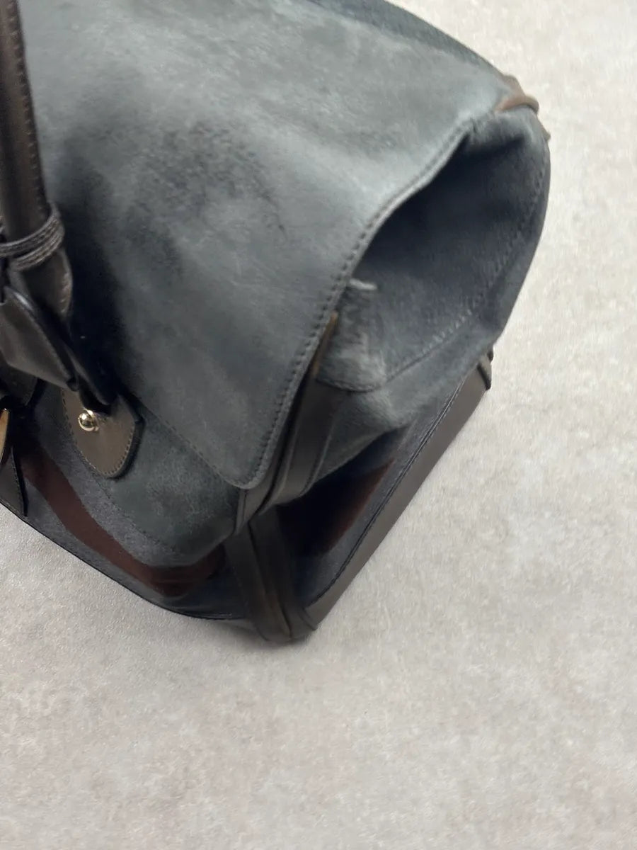 AW2011 Gucci Grey Wool Striped Handle Bag by Frida Giannini LSAJVXhS 20