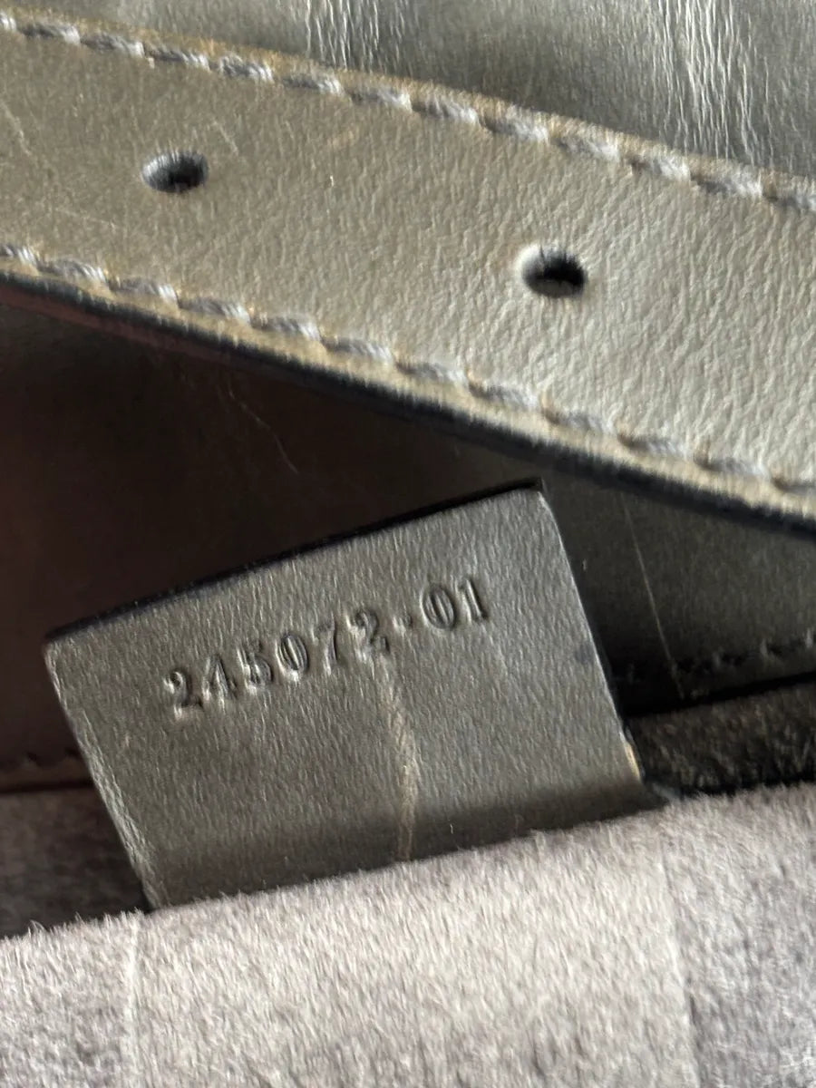 AW2011 Gucci Grey Wool Striped Handle Bag by Frida Giannini LSAJVXhS 31