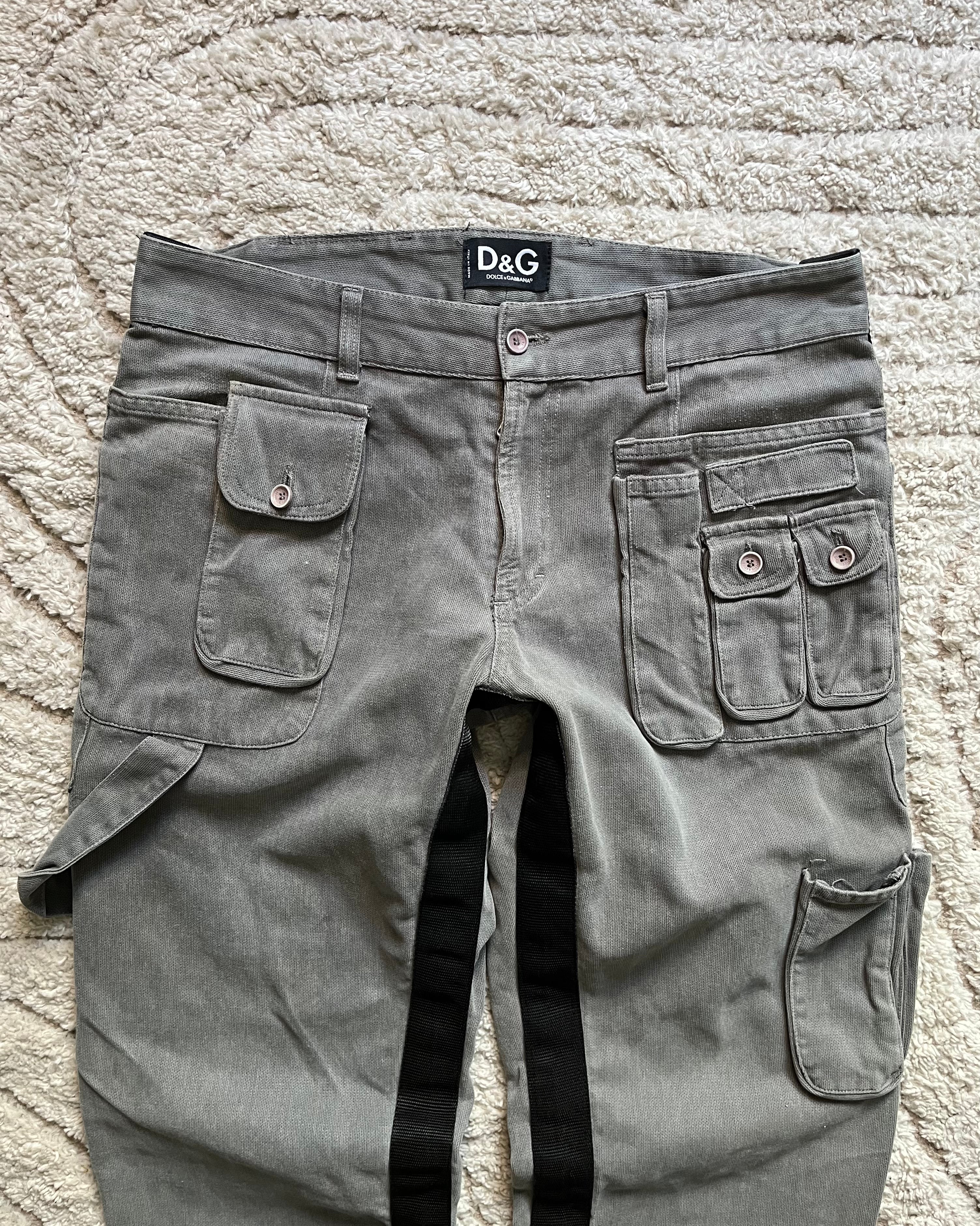 00年代 ドルチェ&amp;ガッバーナ ディフェンダー カーゴパンツ(M/L) 