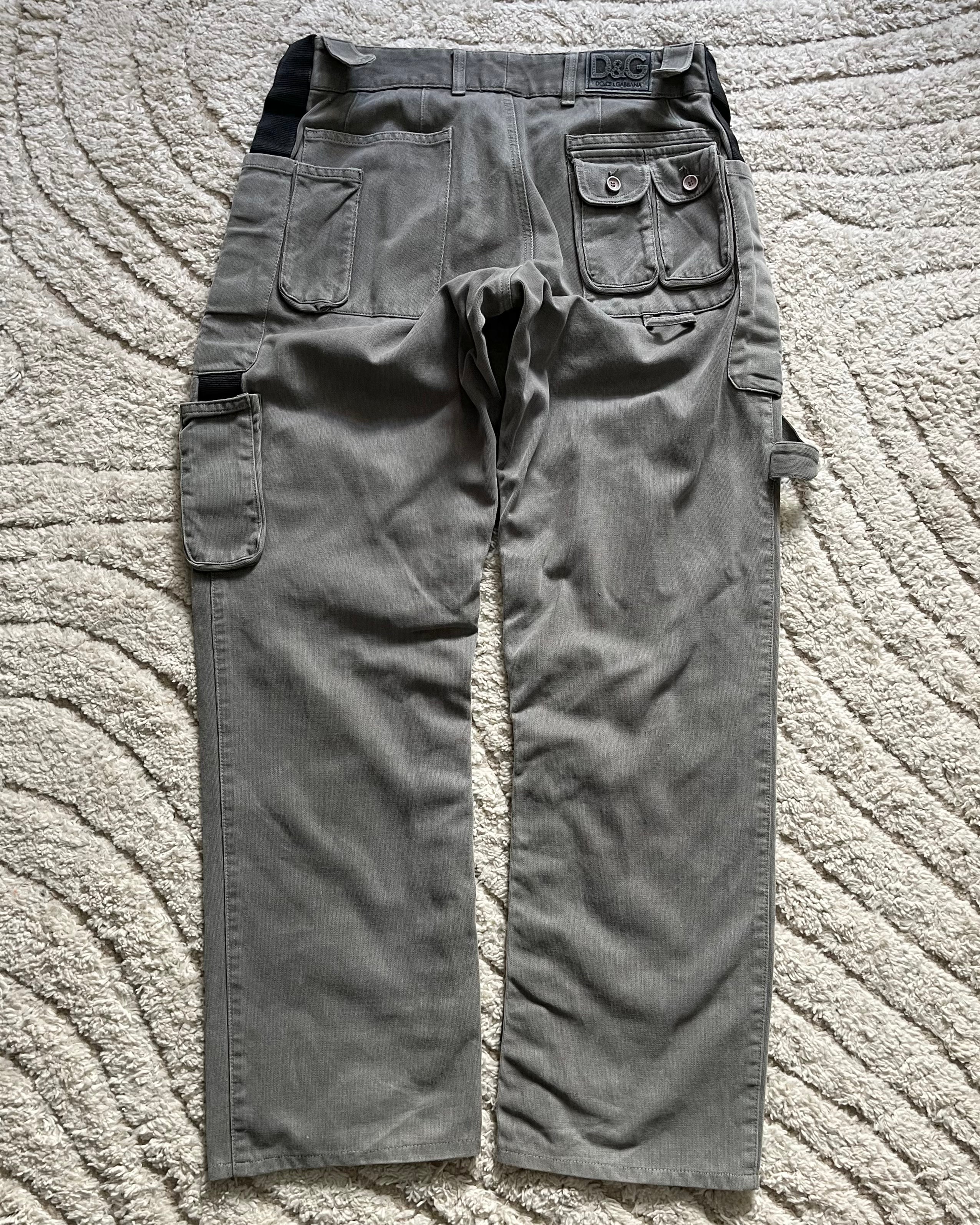 00年代 ドルチェ&amp;ガッバーナ ディフェンダー カーゴパンツ(M/L) 