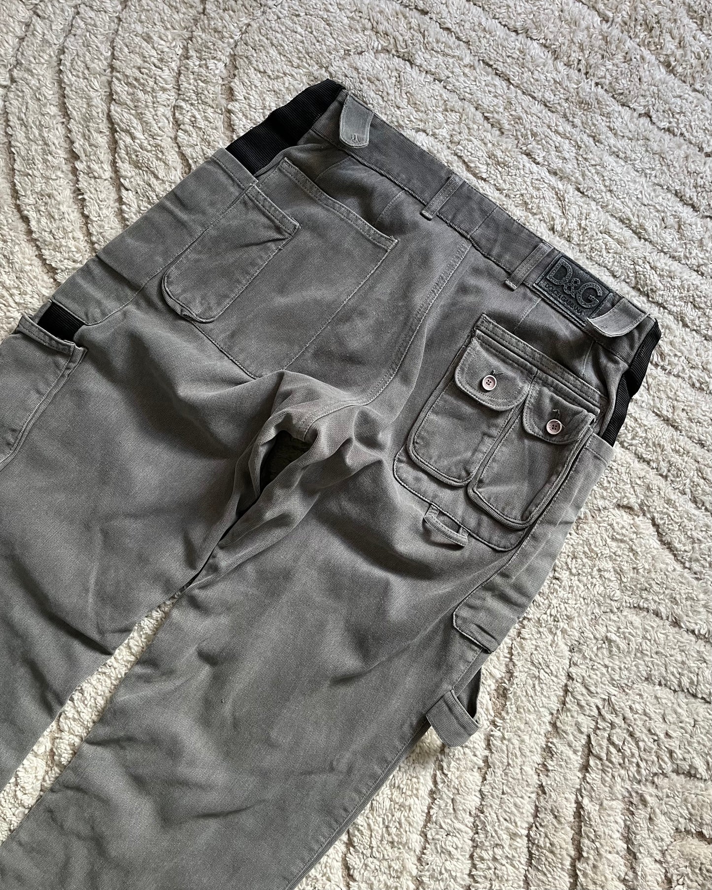 00 年代 Dolce &amp; Gabbana Defender 工装裤 (M/L) 