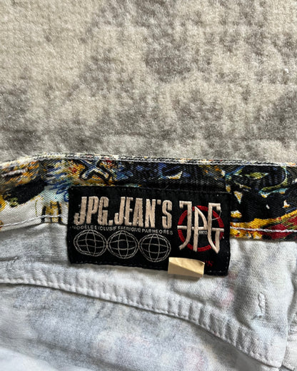 SS00 Jean Paul Gaultier x Basquiat Artwork Pants (XS/S)