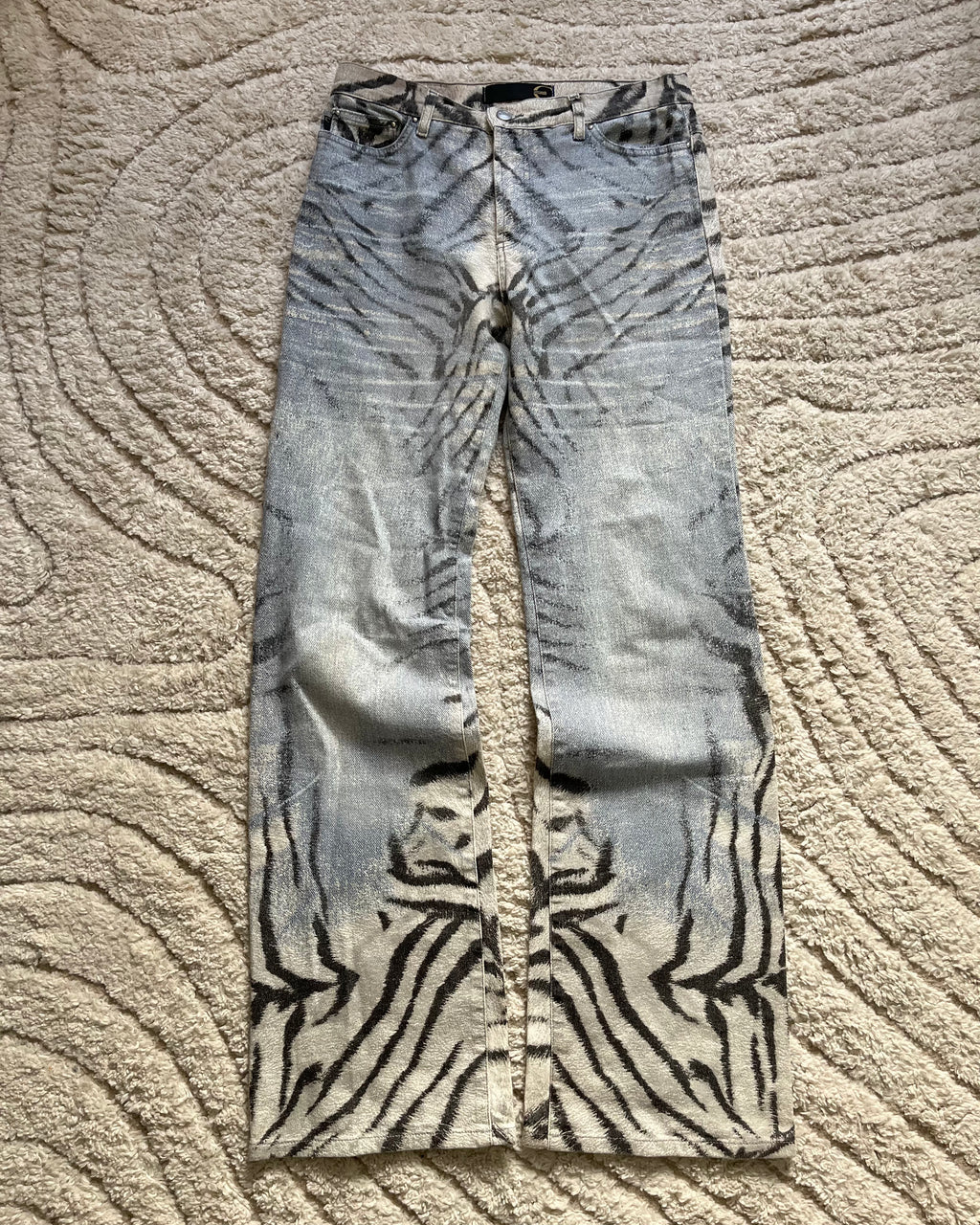 00s Just Cavalli ゼブラ サベージ パンツ (M) 