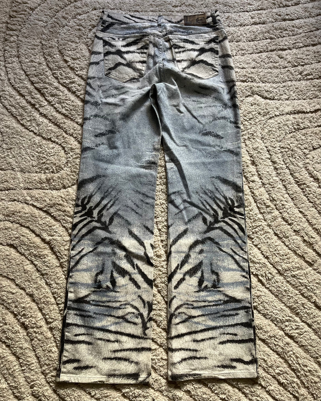 00s Just Cavalli ゼブラ サベージ パンツ (M) 