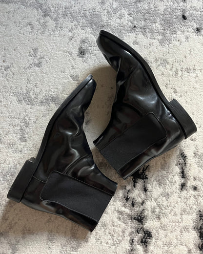 Maison Margiela Tabi High Leather Black (45eu/11us)