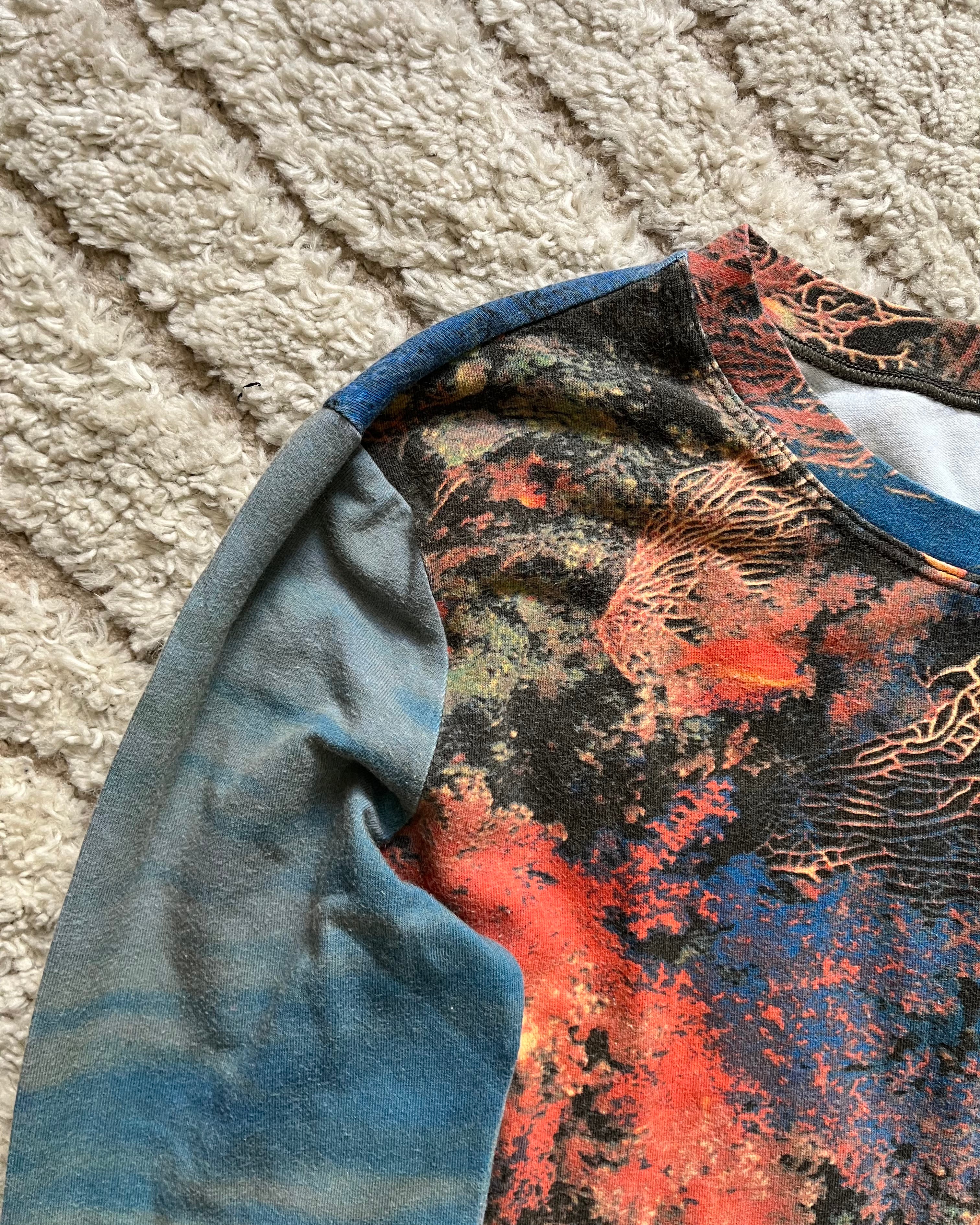 SS98 Cavalli 海洋珊瑚色上衣(S)