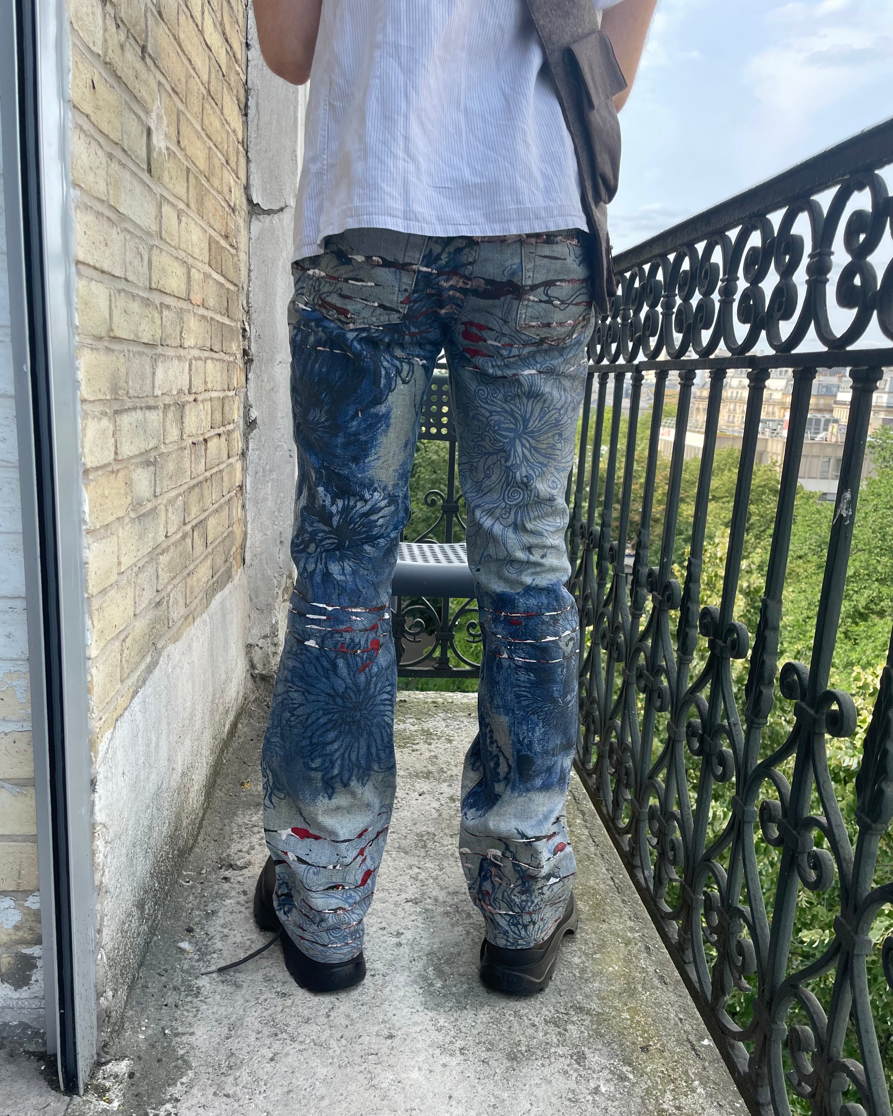 00s' Just Cavalli スカーネイチャーパンツ (M)