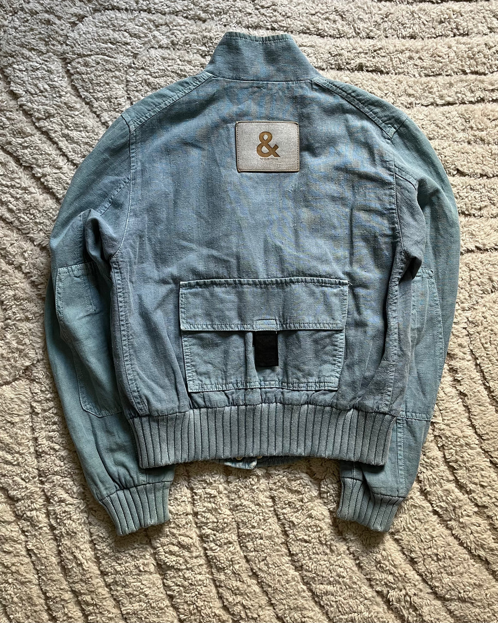 2003 ドルチェ＆ガッバーナ ブルー ボンデージ アビエイター ボンバー (XS) 