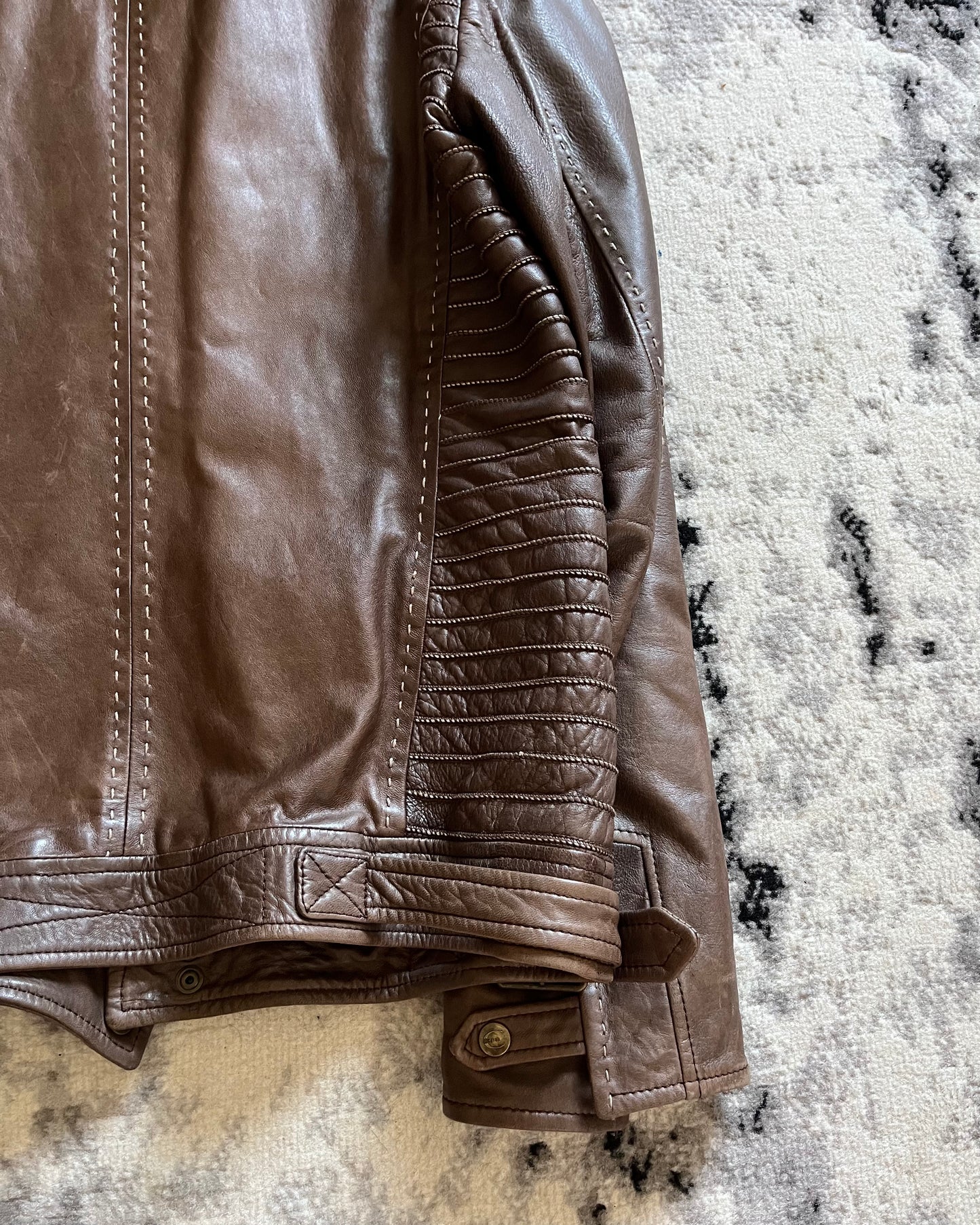 AW2005 Cavalli Sophisticated Leather Jacket (M/L)