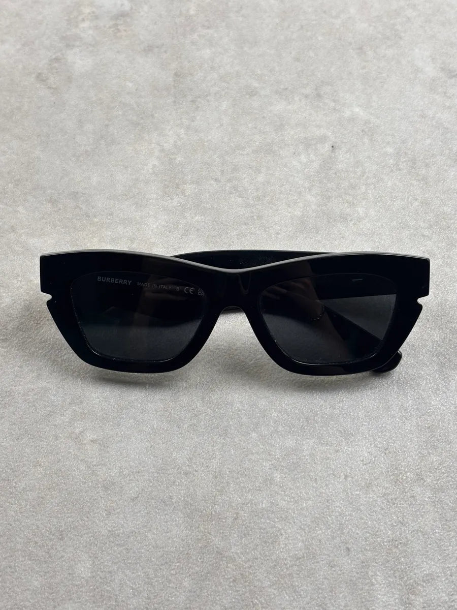 Burberry Black Acetate Logo-Detail Sunglasses HXKyfOvt 1