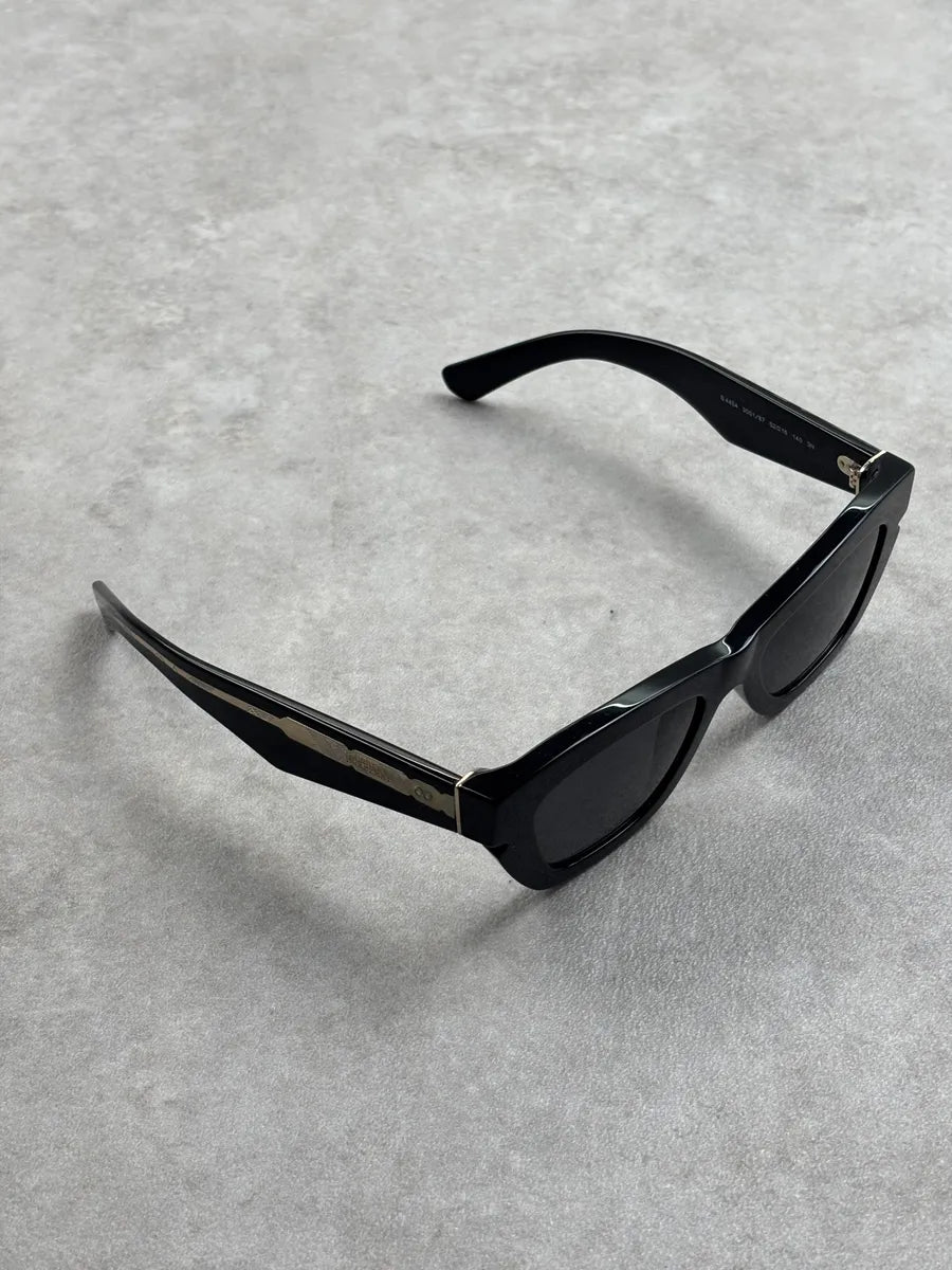 Burberry Black Acetate Logo-Detail Sunglasses HXKyfOvt 4