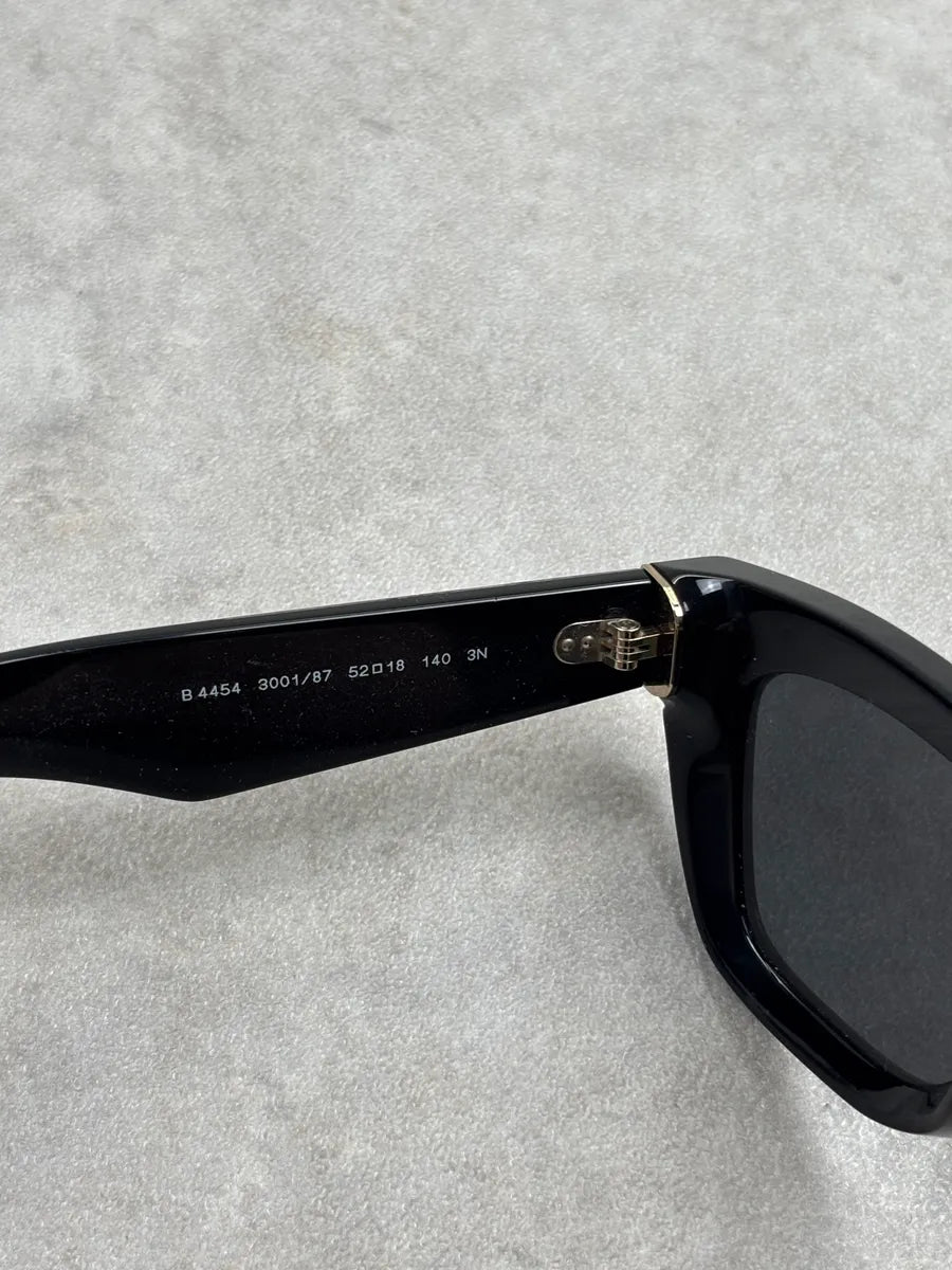 Burberry Black Acetate Logo-Detail Sunglasses HXKyfOvt 9