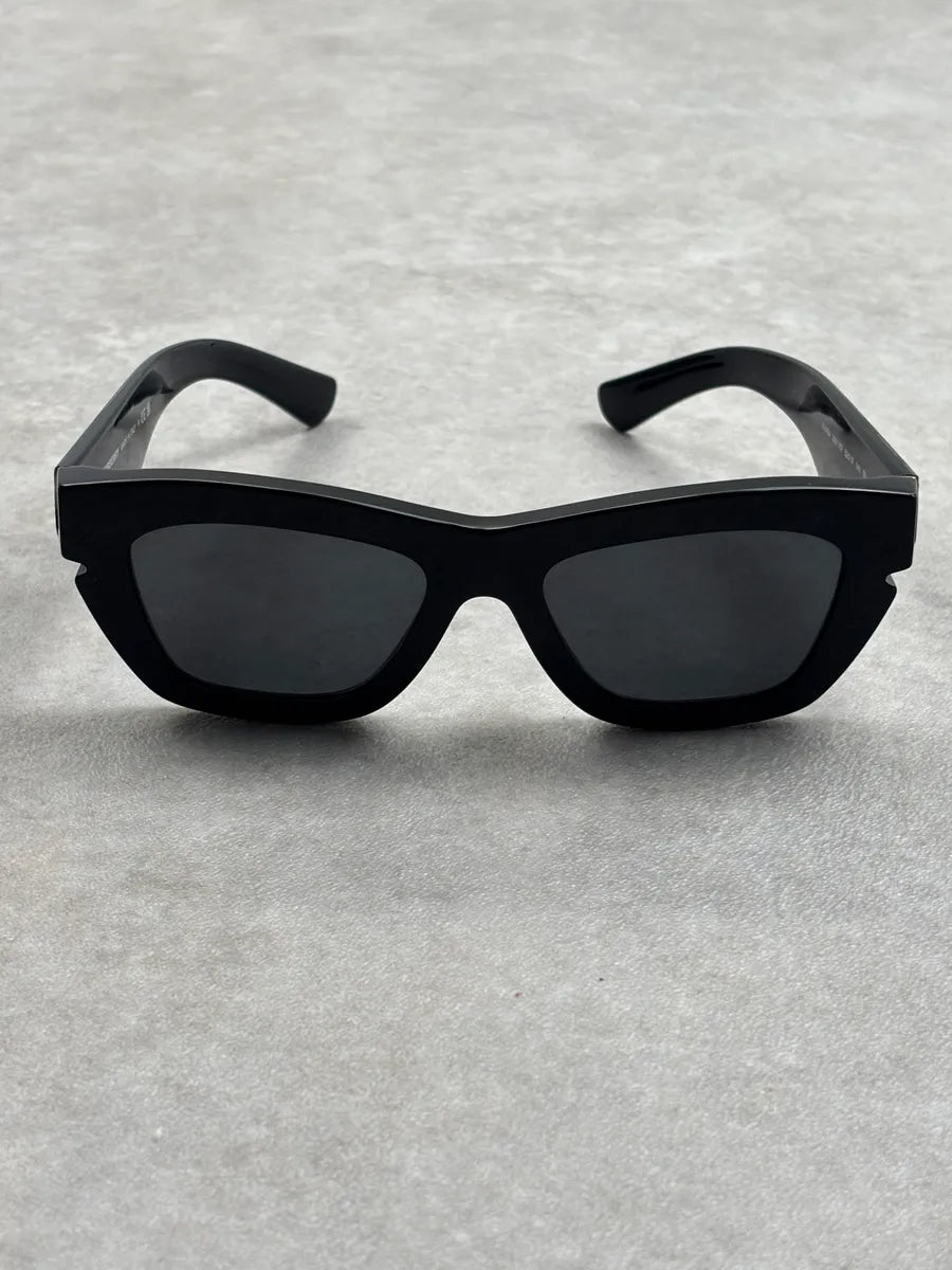 Burberry Black Acetate Logo-Detail Sunglasses HXKyfOvt 5