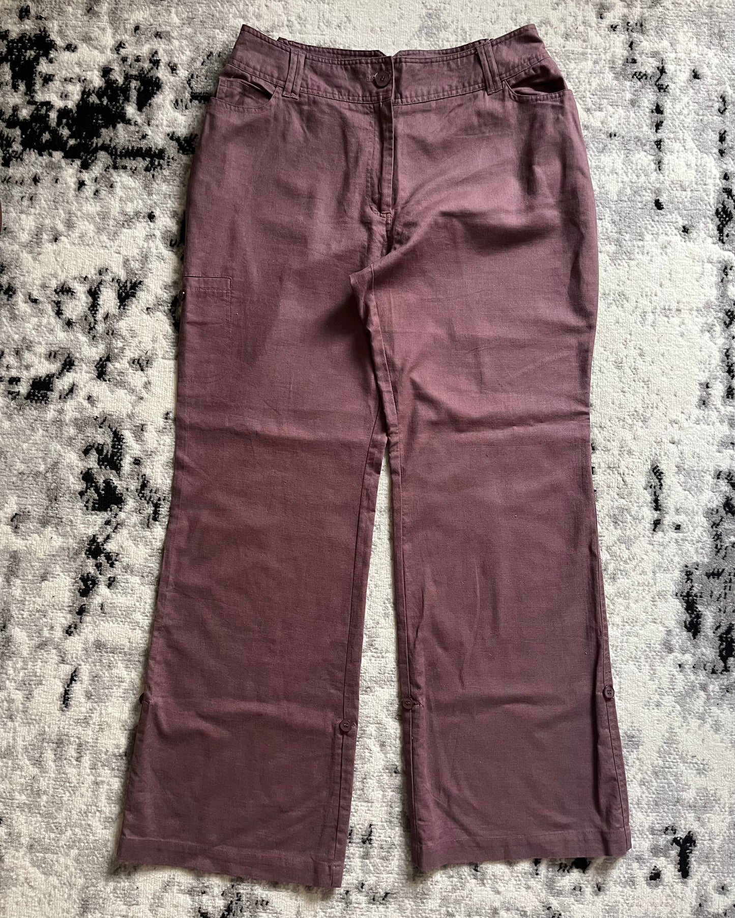 2004 Issey Miyake Zen Elegance Buttoned Trousers (L)