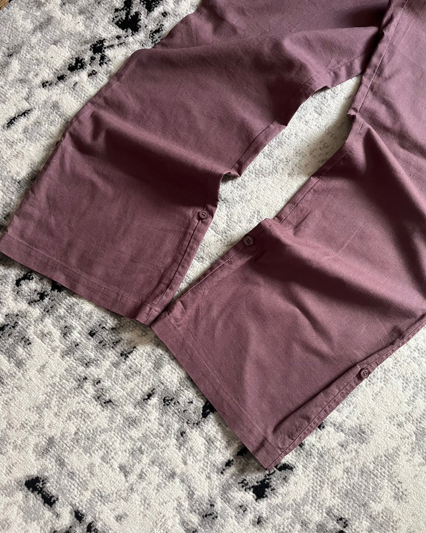 2004 Issey Miyake Zen Elegance Buttoned Trousers (L)