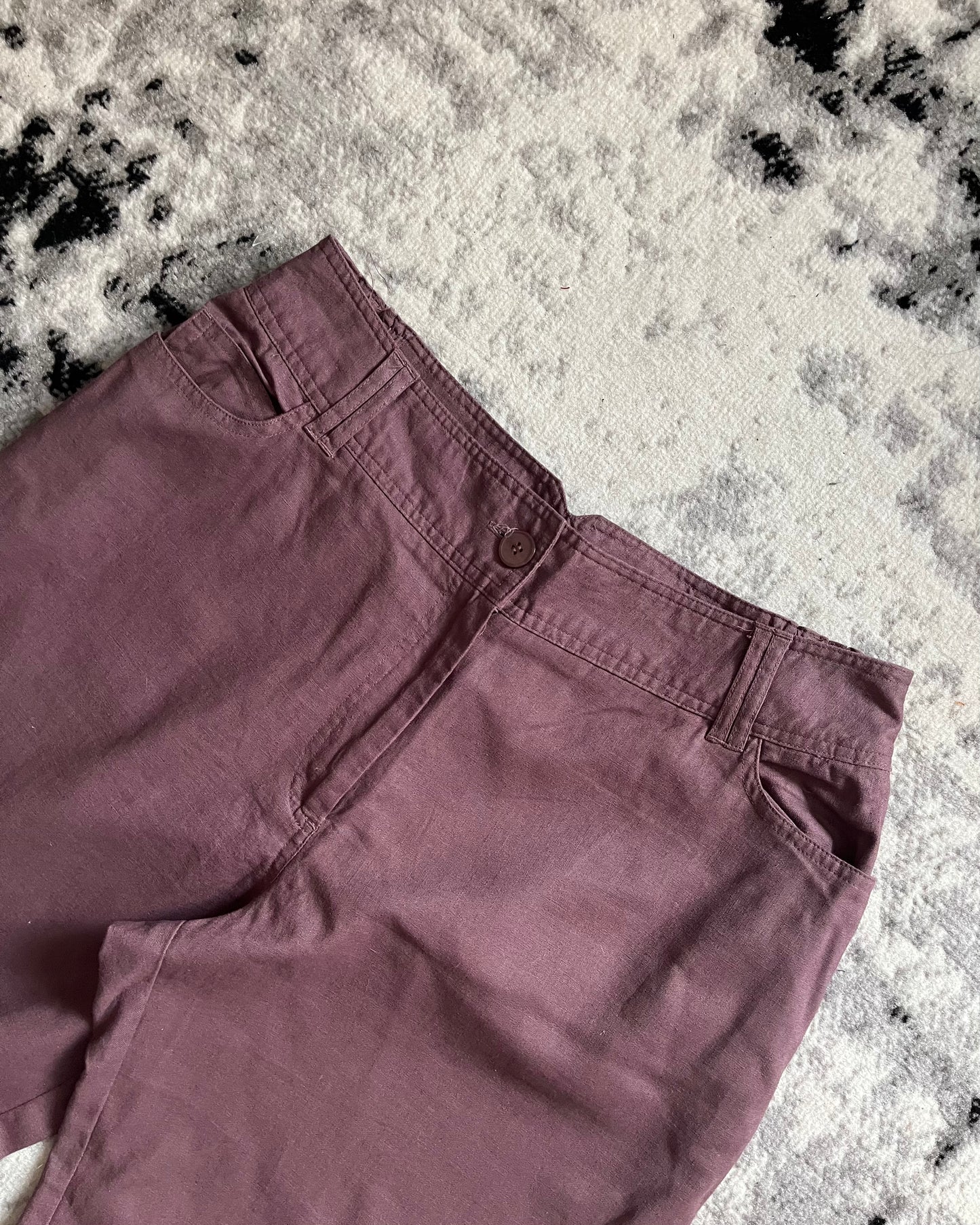 2004 Issey Miyake Zen Elegance Buttoned Trousers (L)