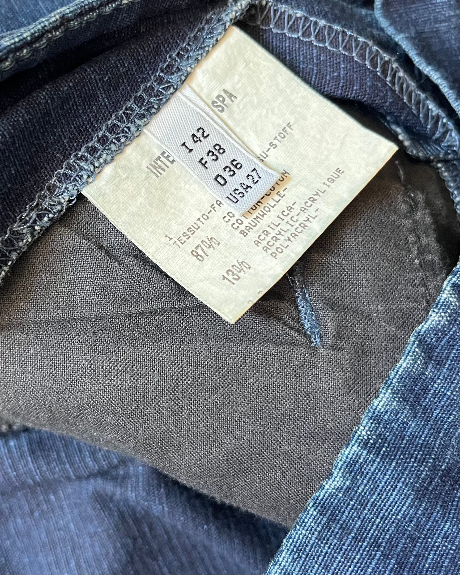 00s Marithe Francois Girbaud パッチワーク クロス ジーンズ (M) 