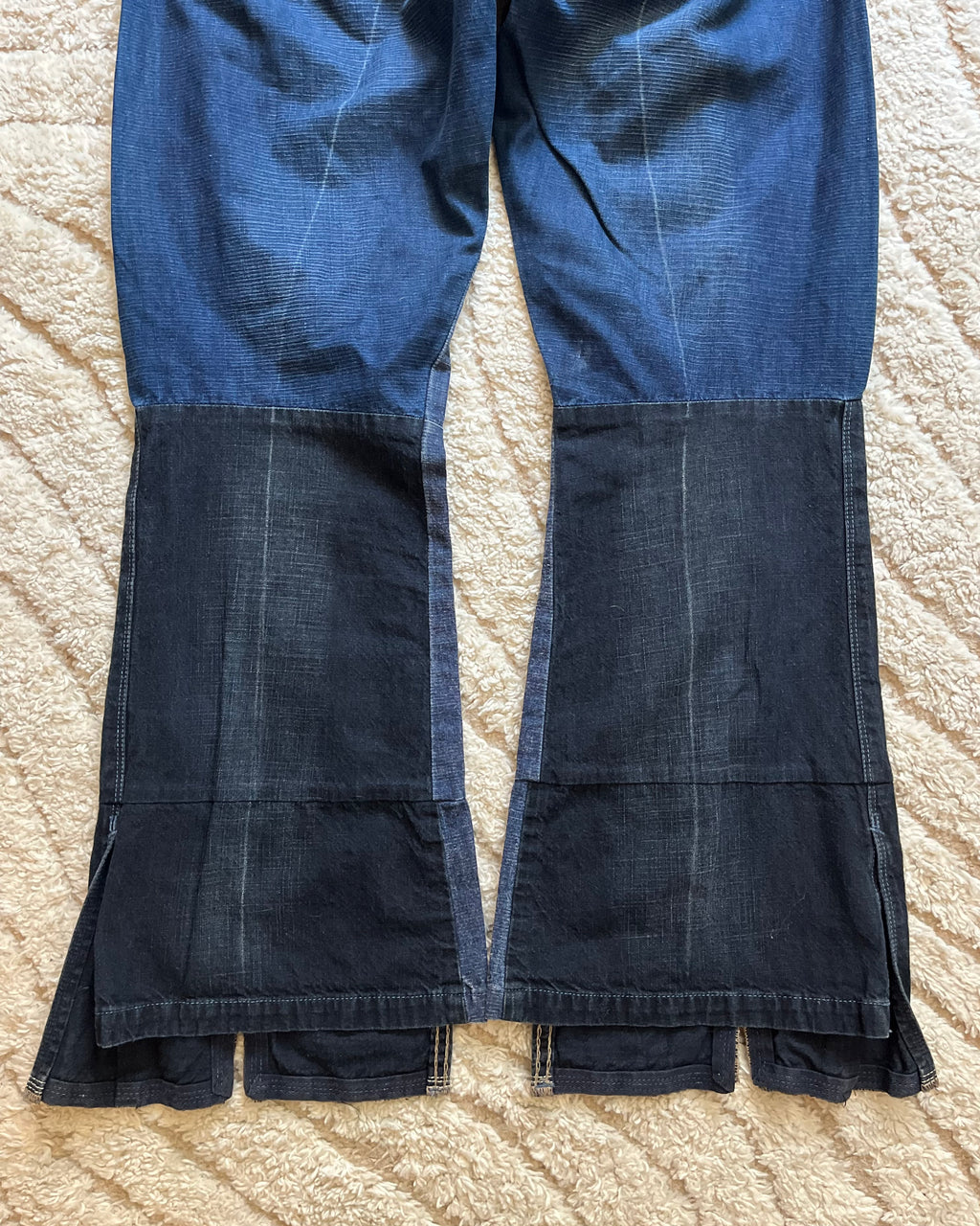 00s Marithe Francois Girbaud パッチワーク クロス ジーンズ (M) 