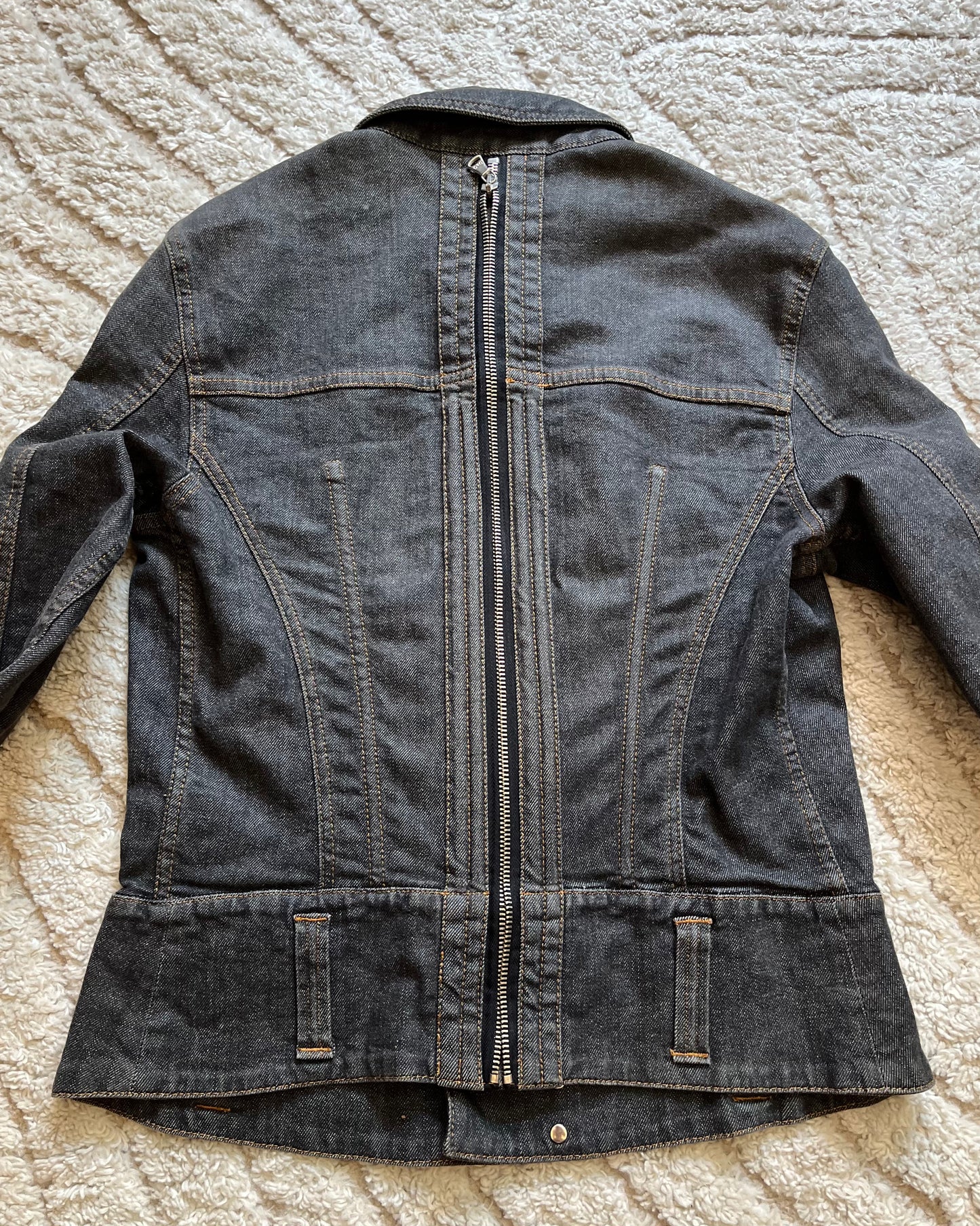 SS03 Dolce & Gabbana Backzip Denim Jacket (M)