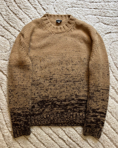 Dolce & Gabbana Caramel Wool Gradient Jumper (L)