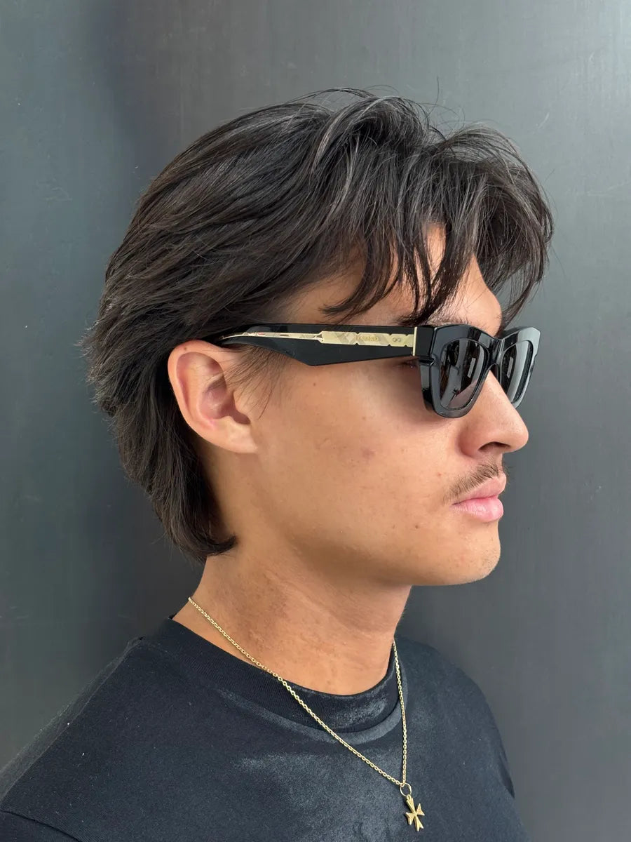 Burberry Black Acetate Logo-Detail Sunglasses HXKyfOvt 7