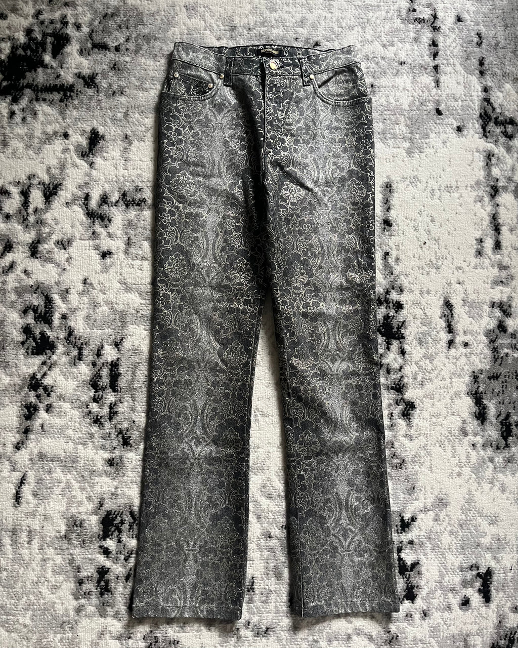 90s Roberto Cavalli Arabic Mozaic Pants (XS/S)