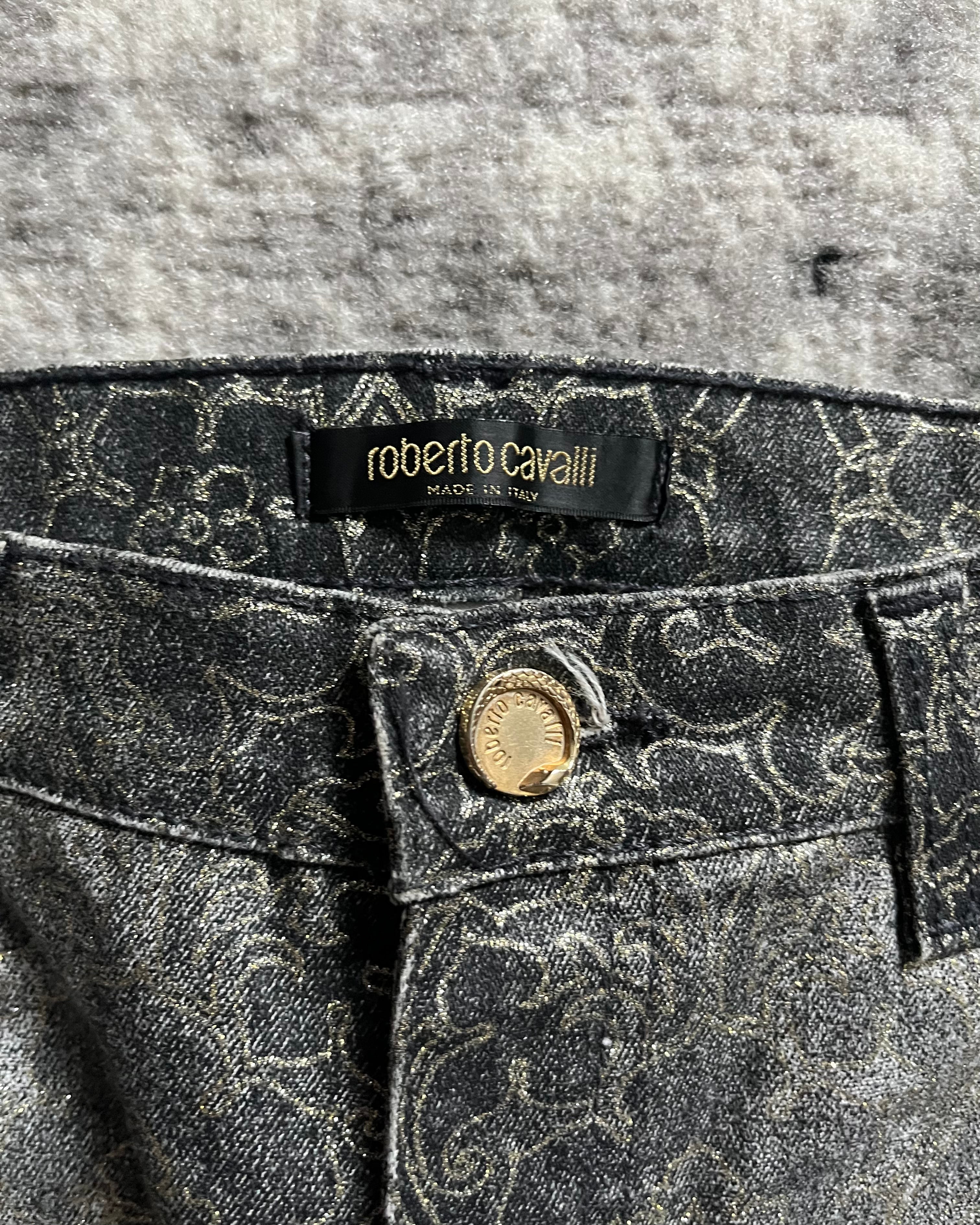 90s Roberto Cavalli Arabic Mozaic Pants (XS/S)