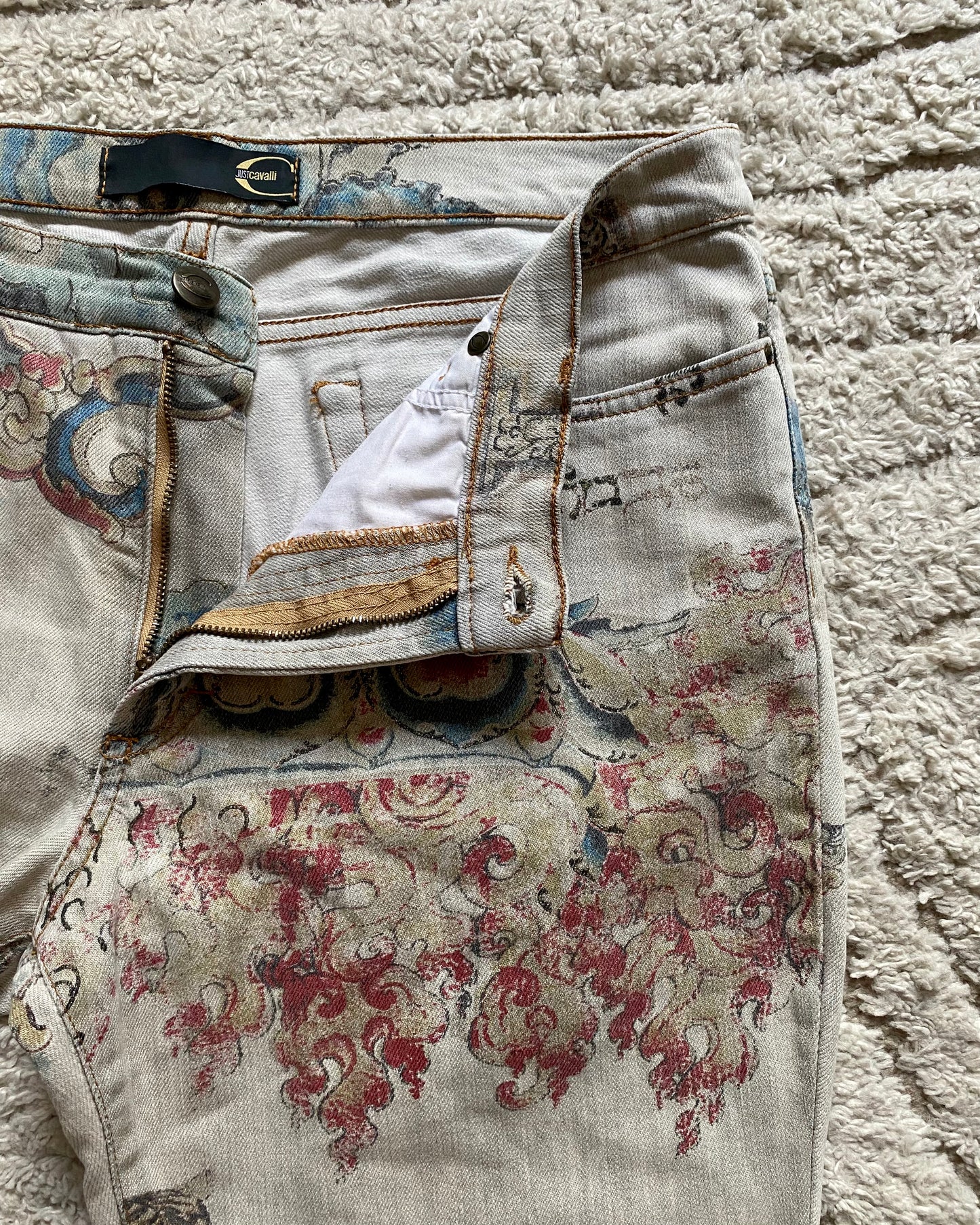 00s' Cavalli Japan Fantasy World Denim (S)