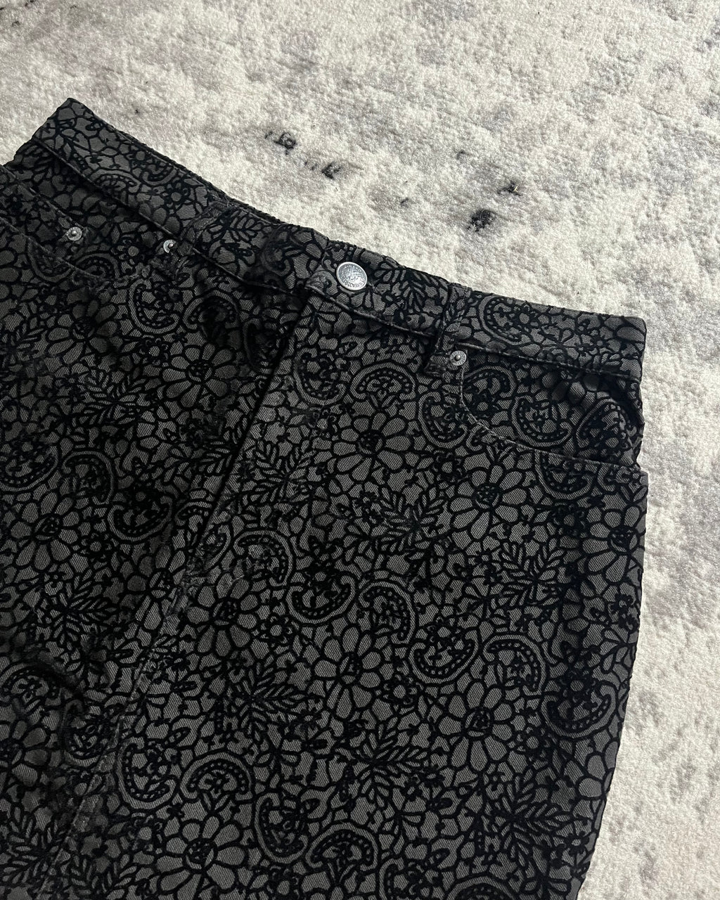 90年代 ジャンポール・ゴルチエ グラマーブラックスカート(L)