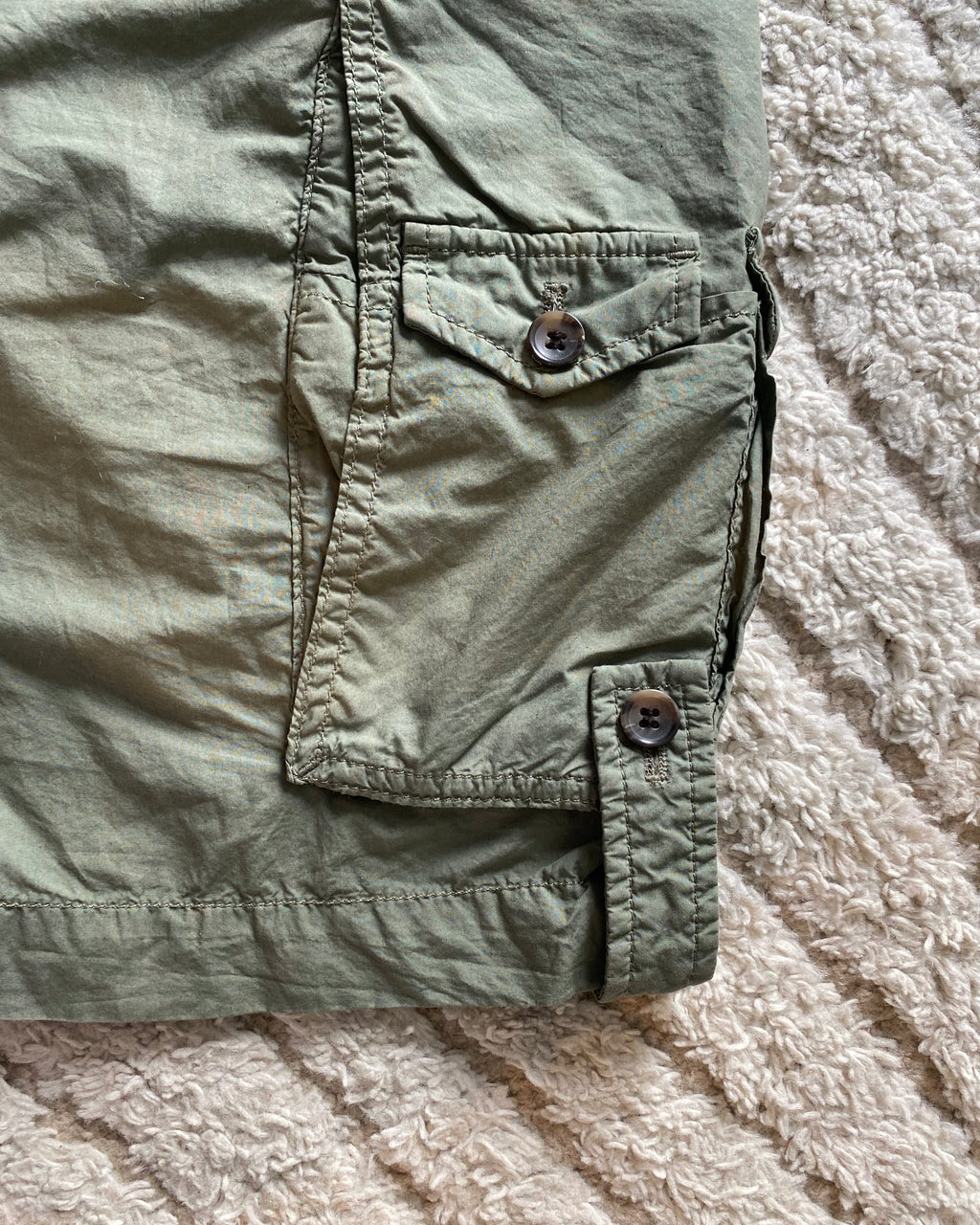 2004 ドルチェ＆ガッバーナ デニム ハイブリッド カーゴ ショート (S)