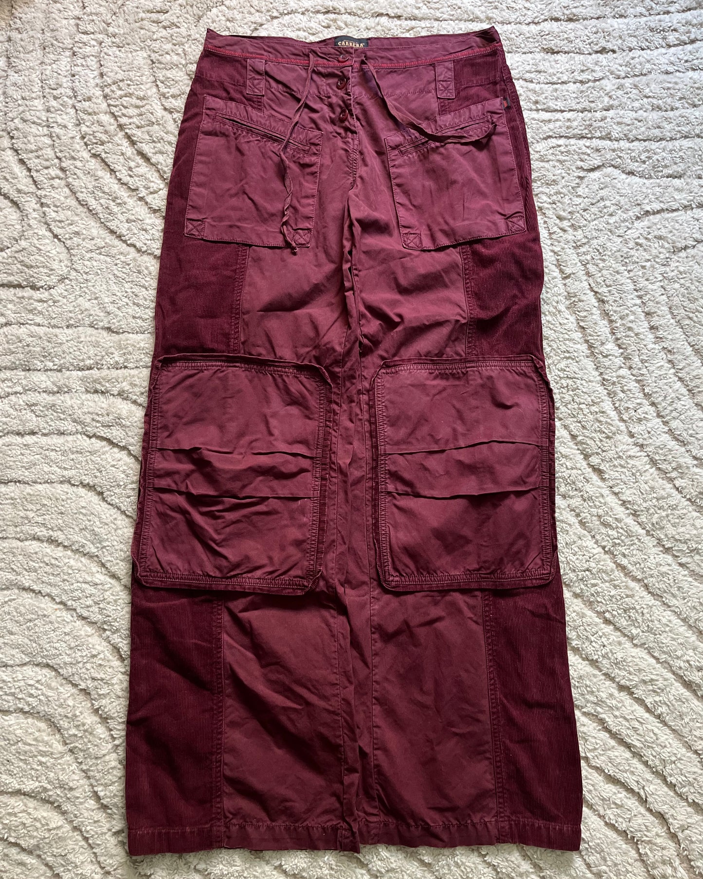 Archive Carrera Parachute Hybrid Texture cargo pants (L)