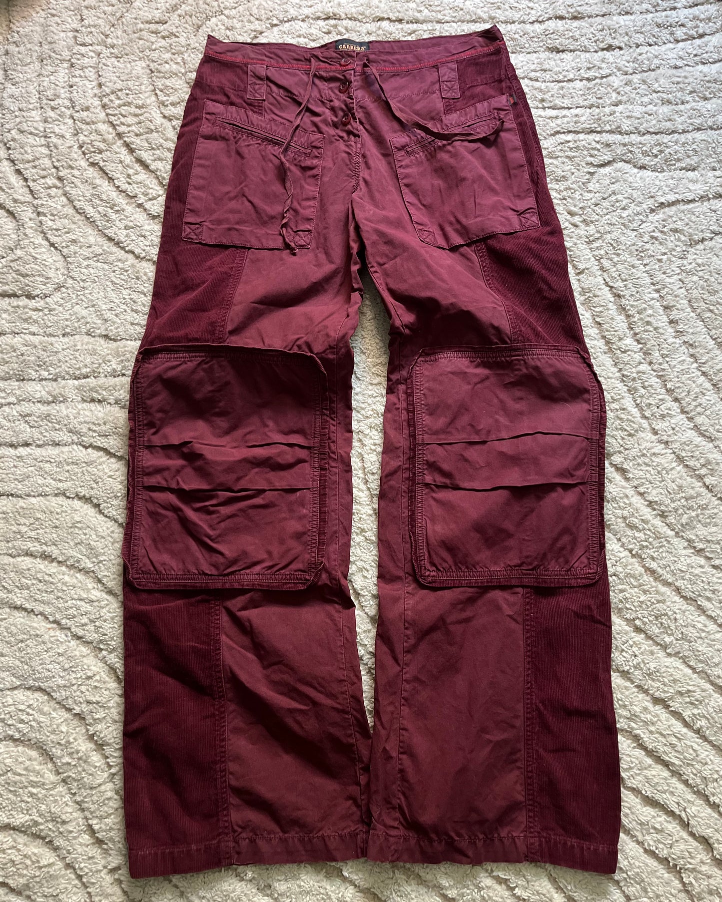 Archive Carrera Parachute Hybrid Texture cargo pants (L)