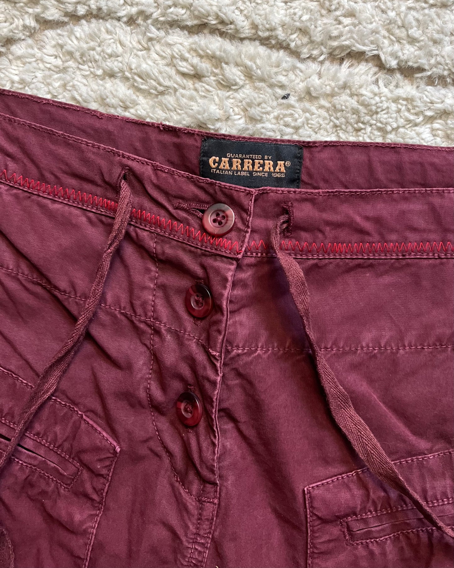 Archive Carrera Parachute Hybrid Texture cargo pants (L)